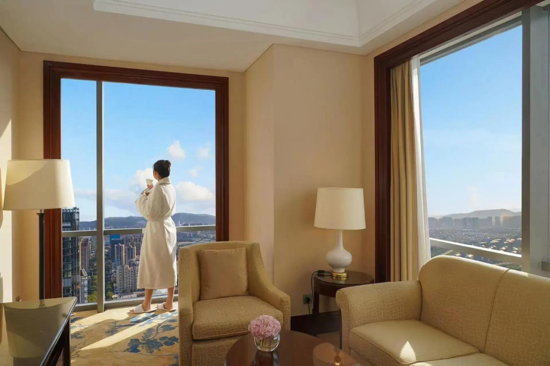 Cityview Skyline Premier King in Shangri-La Suzhou Cityview Skyline Premier King in Shangri-La Suzhou