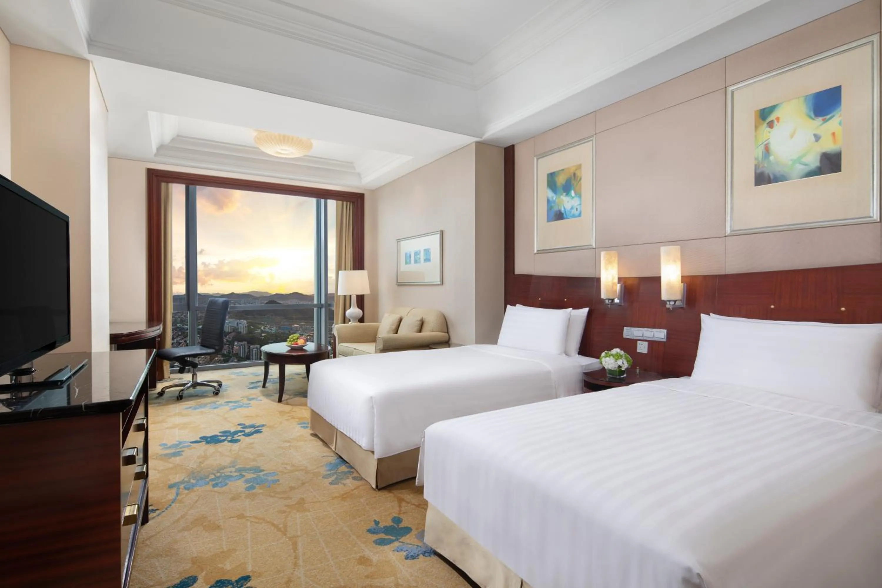 Bed in Shangri-La Suzhou