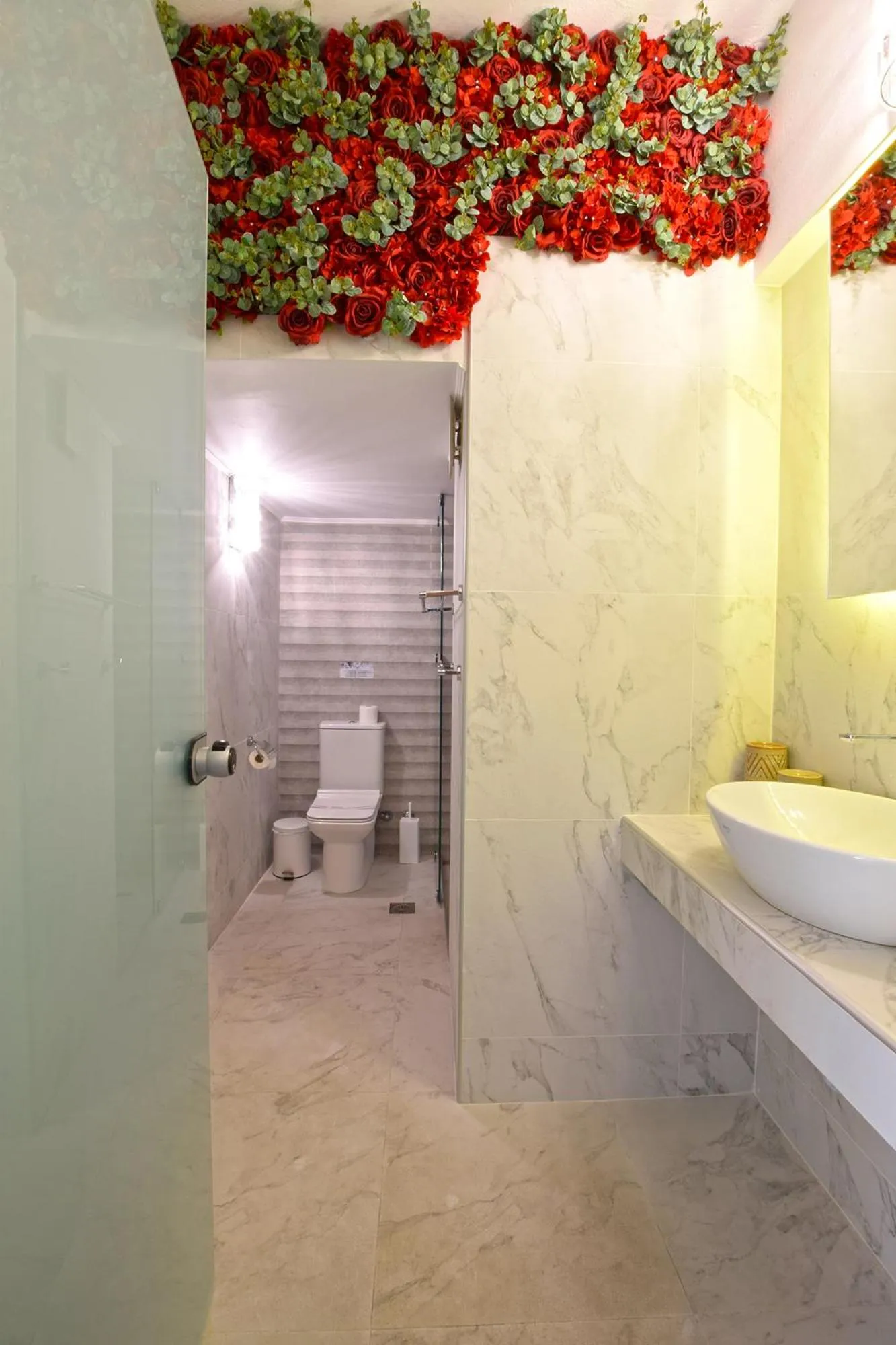 Bathroom in John's Hotel