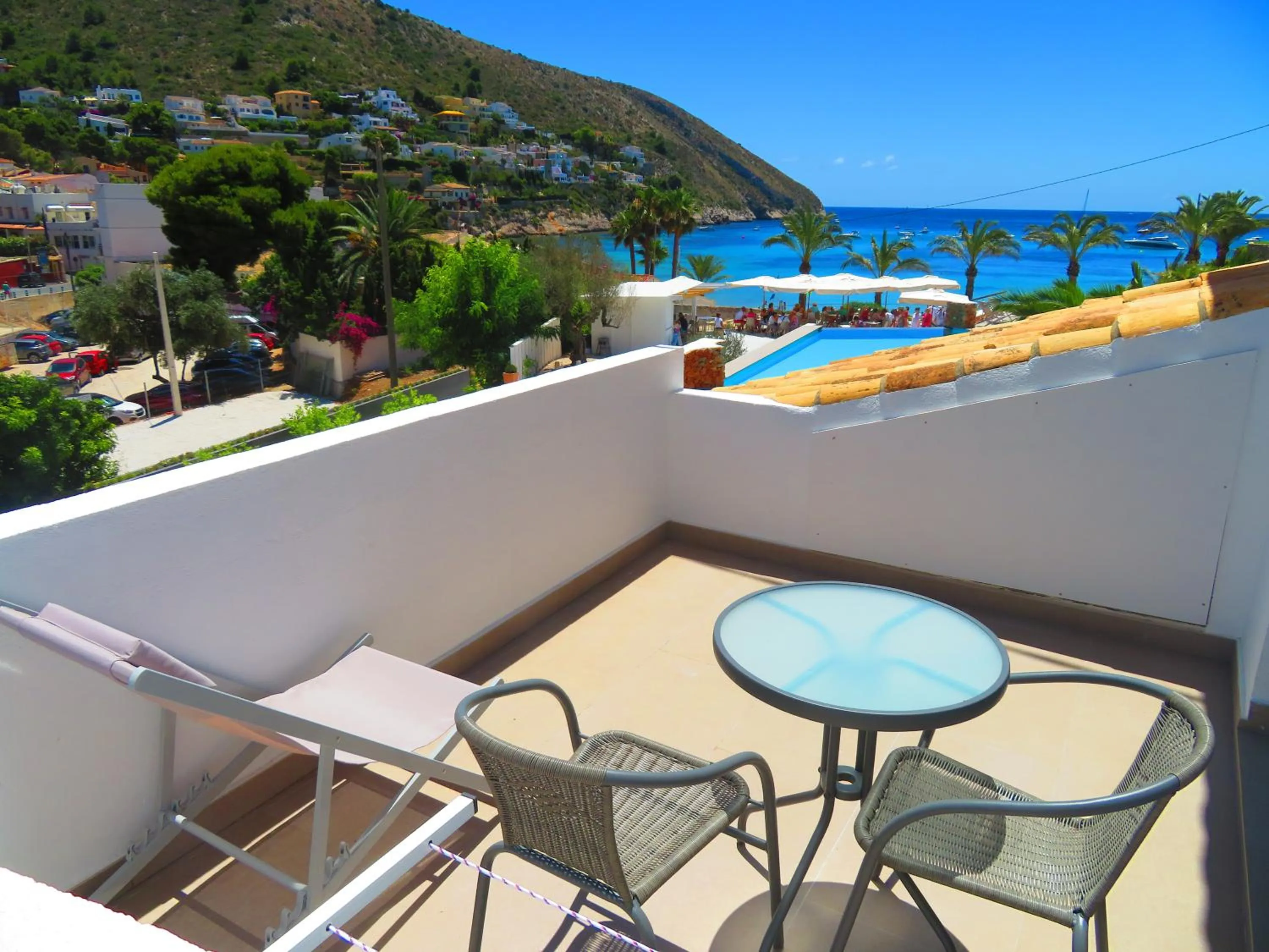 Balcony/Terrace in HOTEL MAÑET