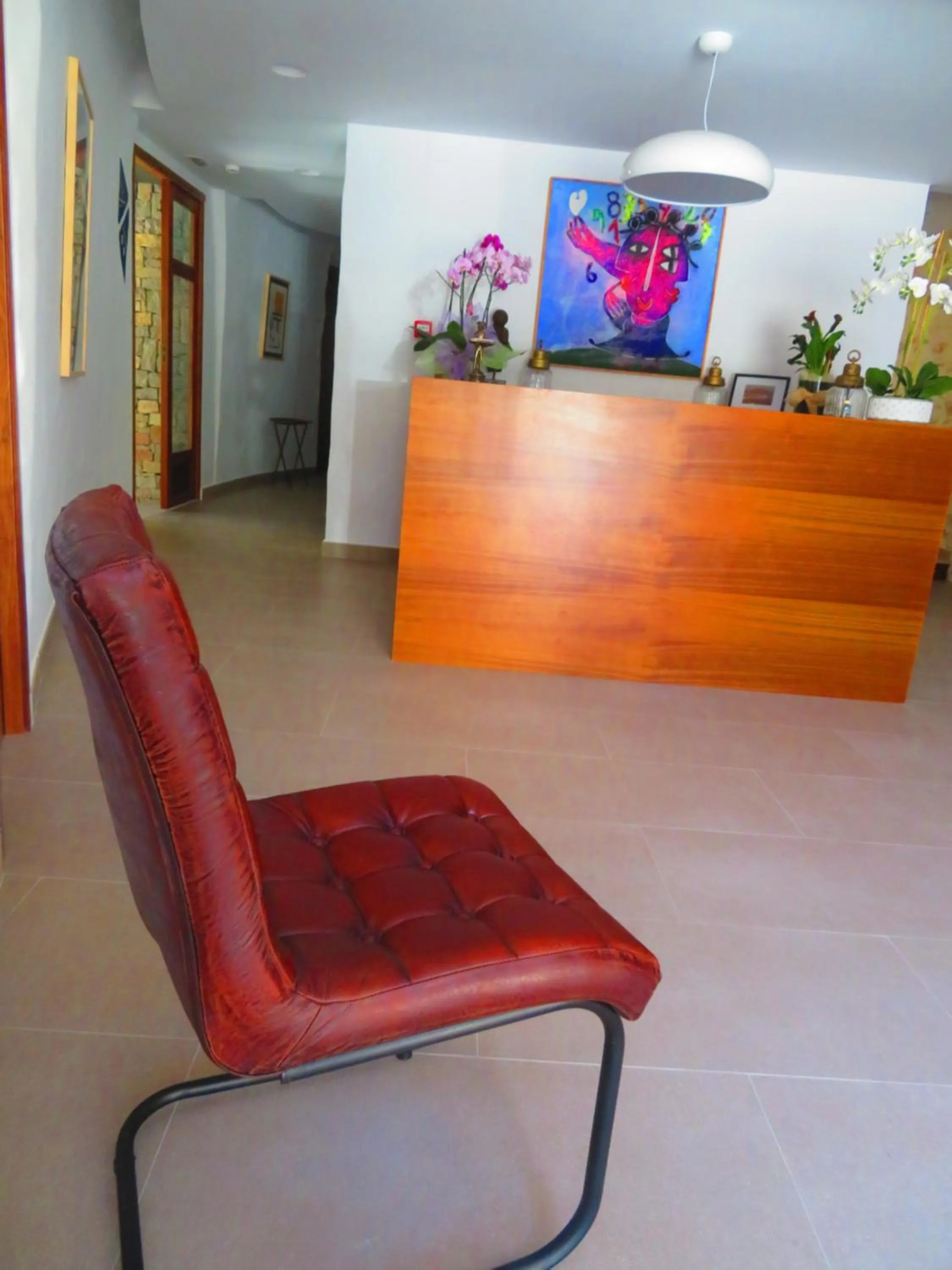 Lobby or reception in HOTEL MAÑET