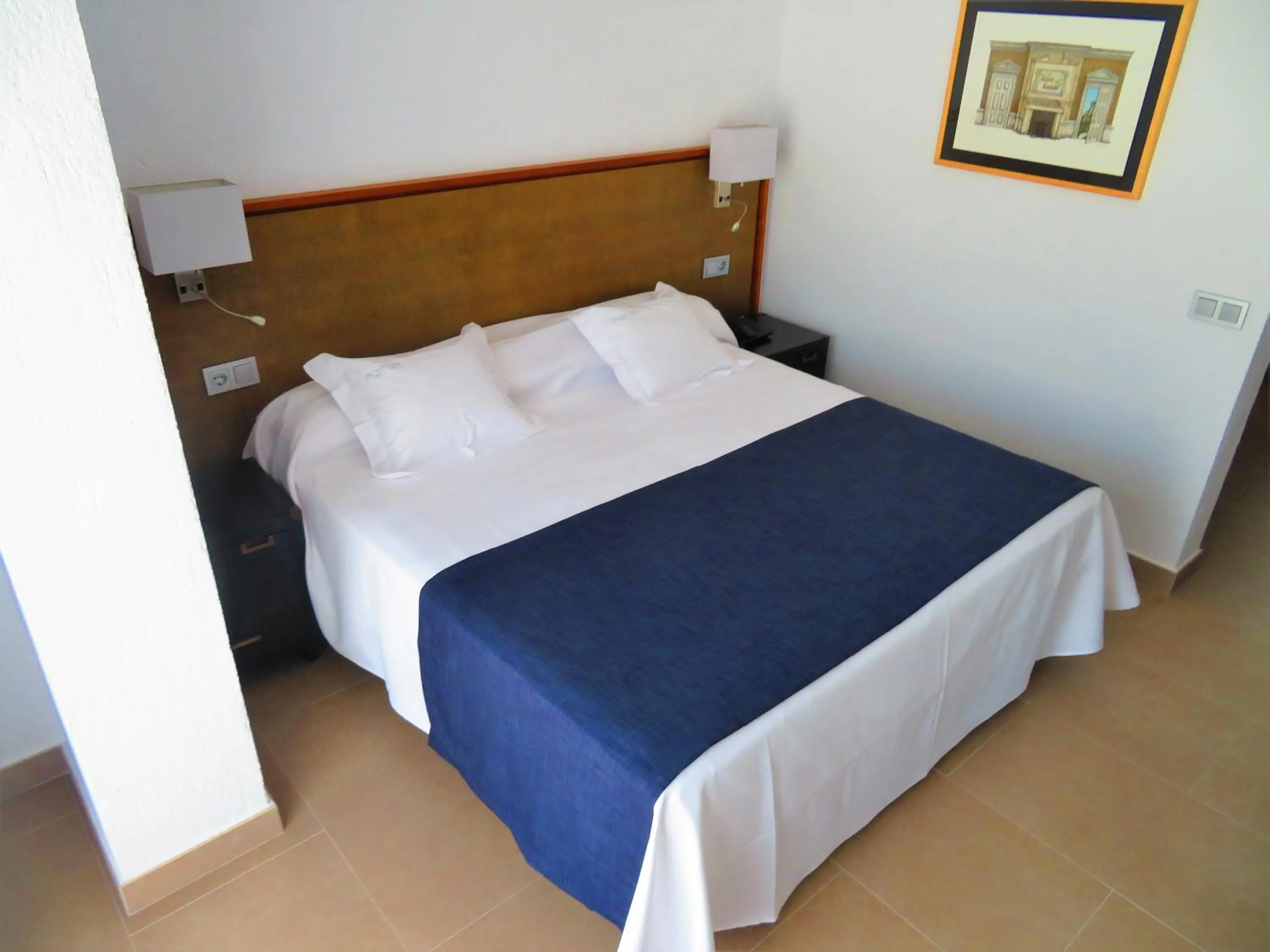 Bed in HOTEL MAÑET