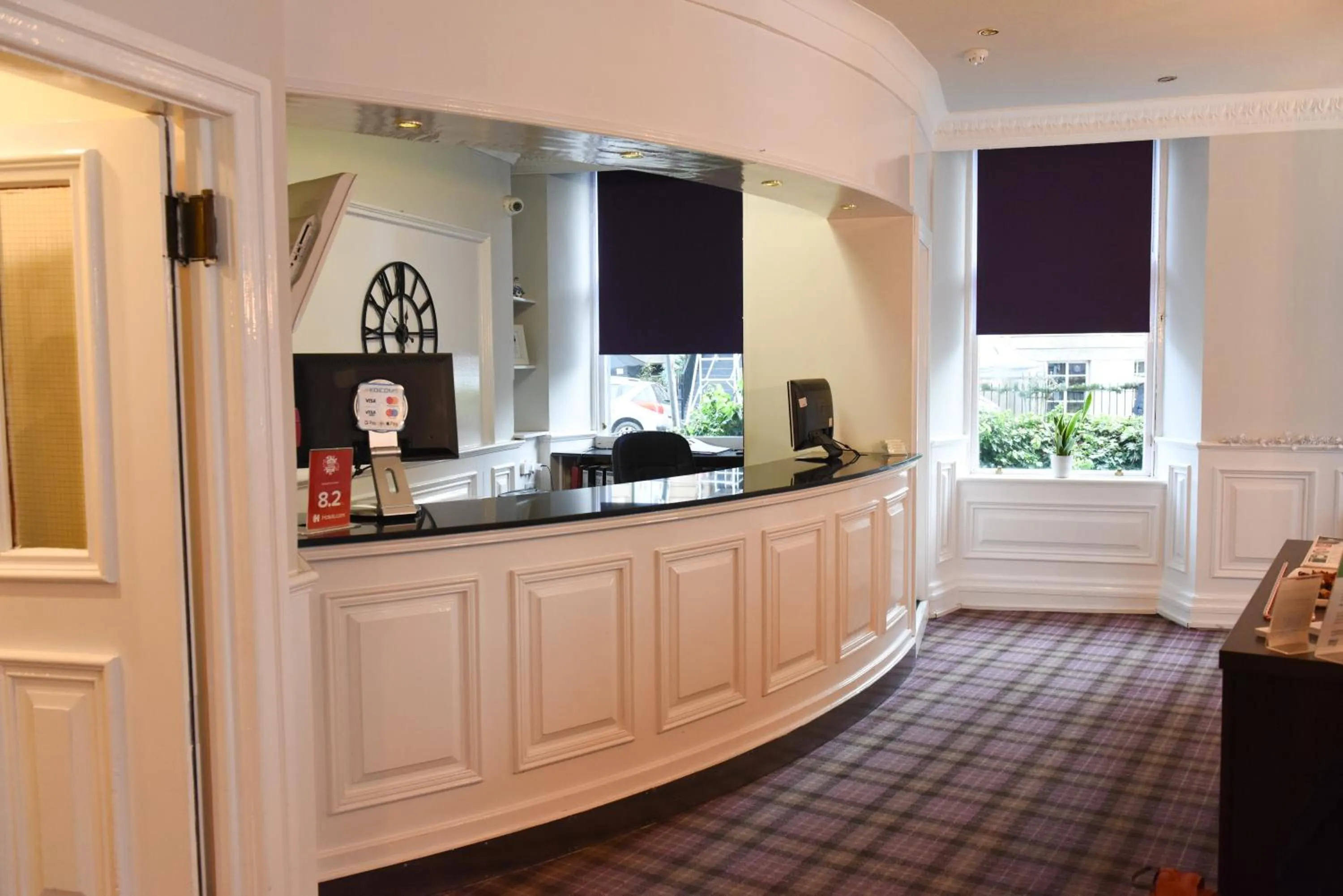 Lobby or reception in Sandyford Hotel