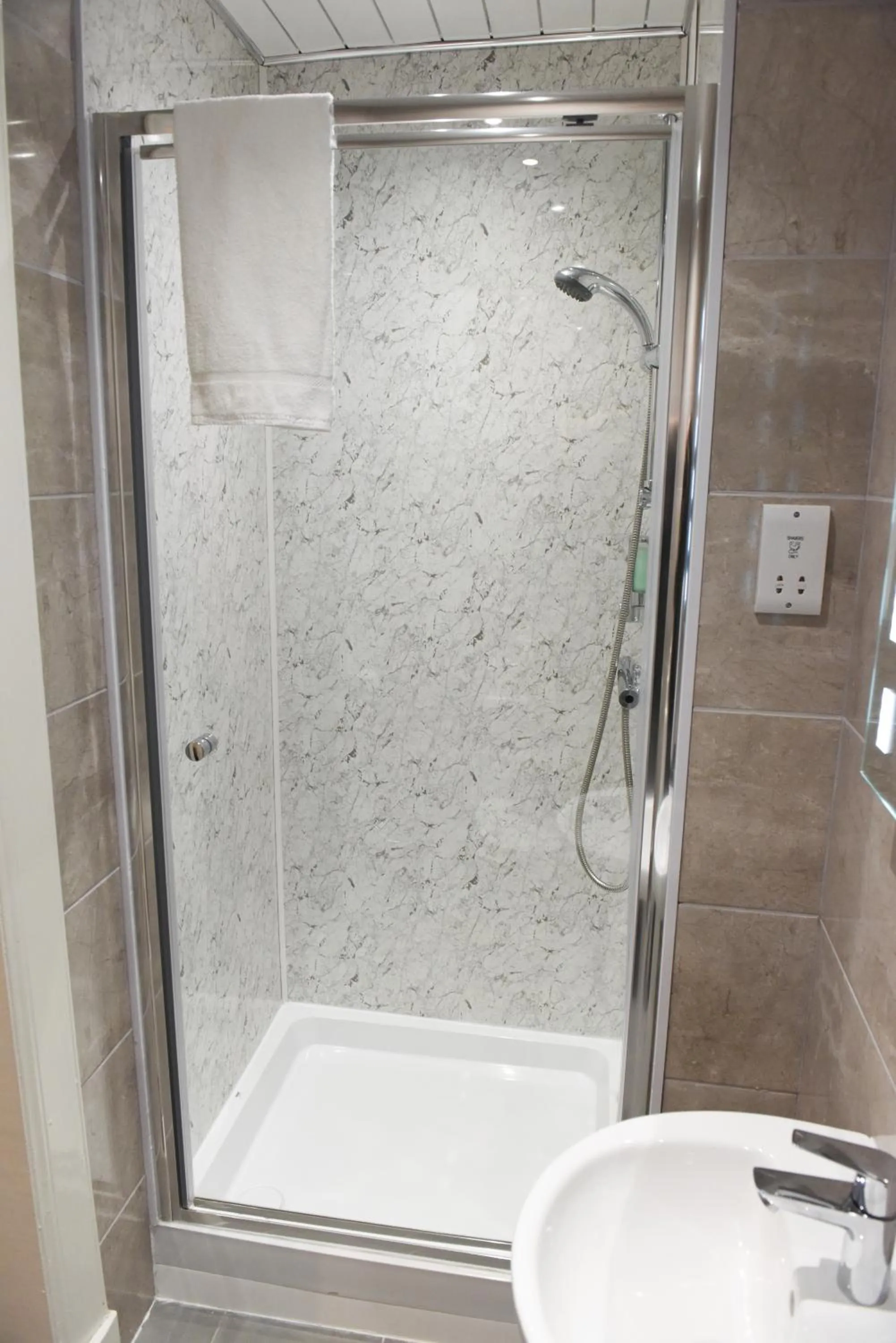 Shower in Sandyford Hotel