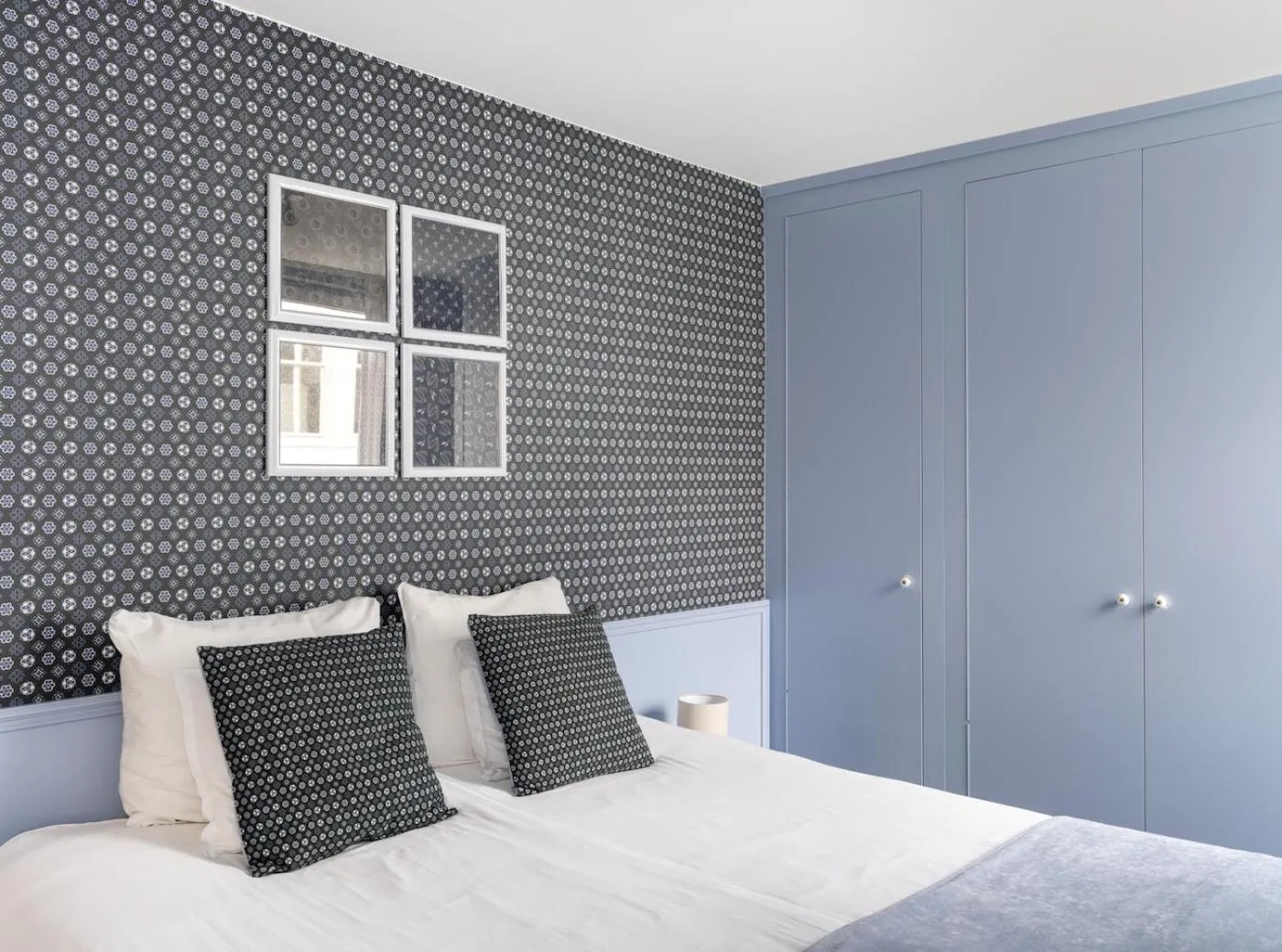 Bedroom, Bed in 't Hotel