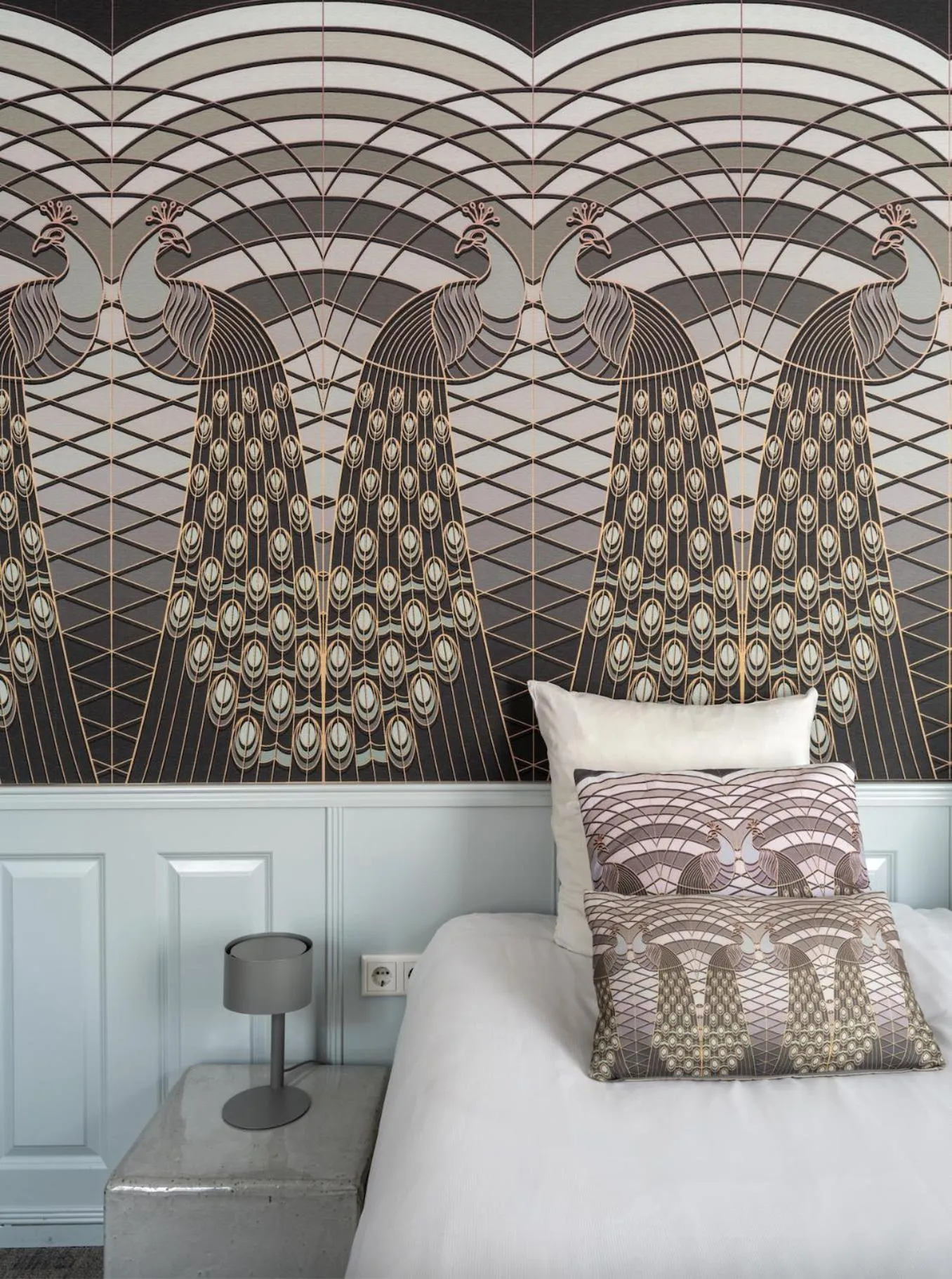 Bedroom, Bed in 't Hotel