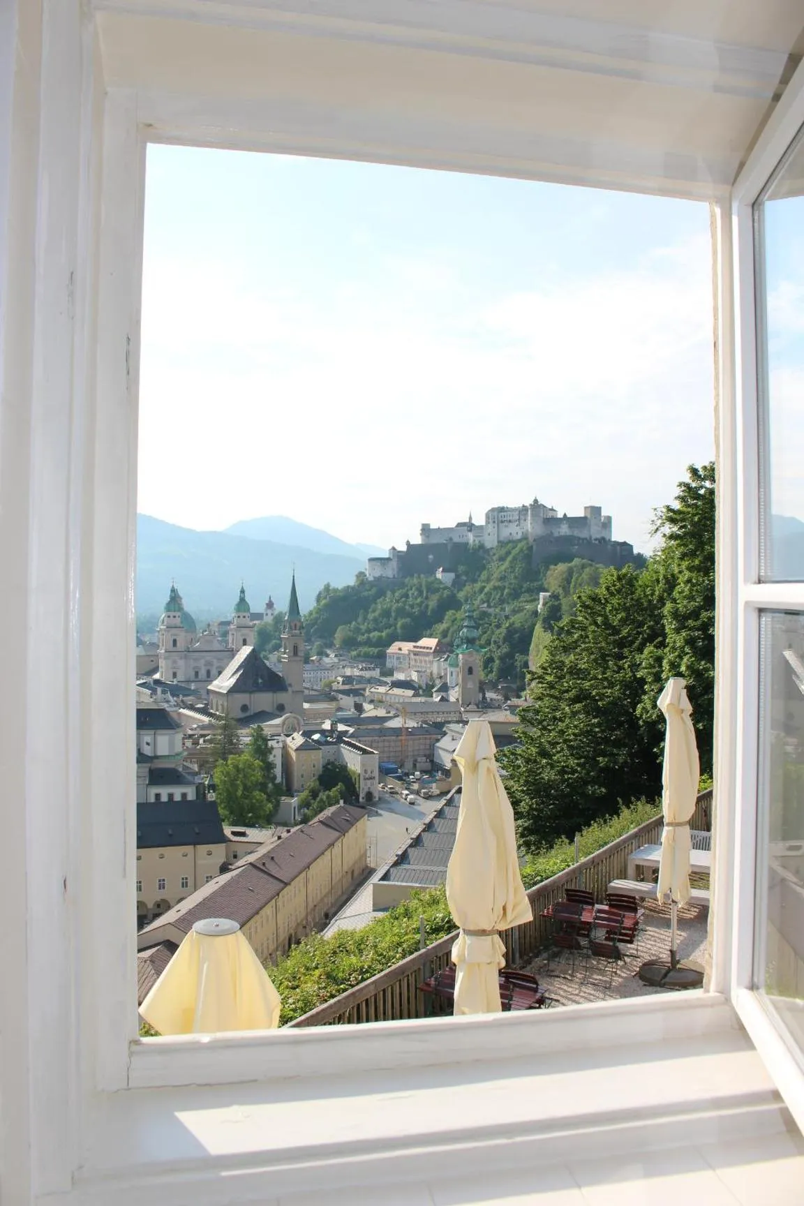 View (from property/room) in Stadtalm Naturfreundehaus