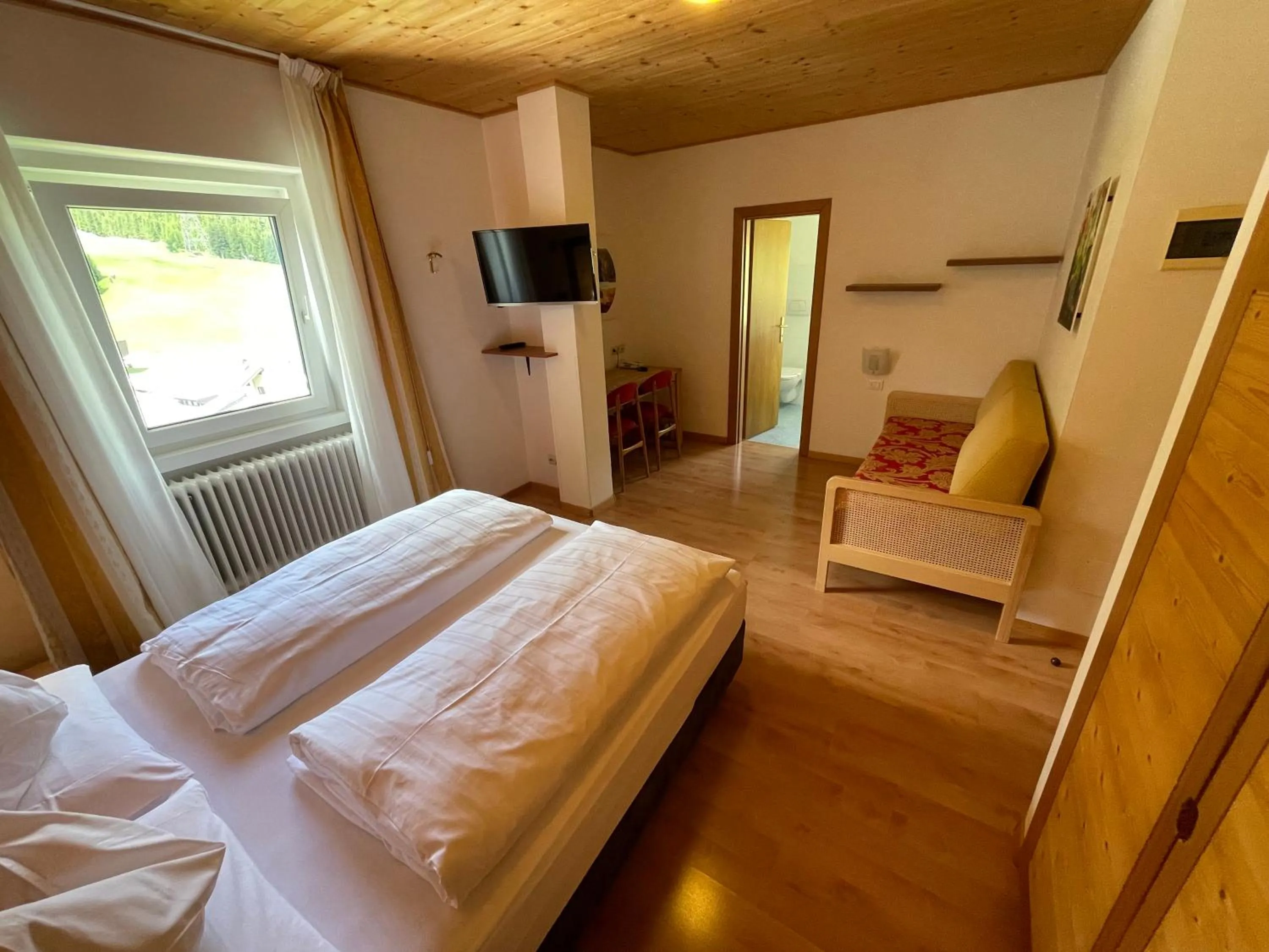 Bed in Hotel Meisules