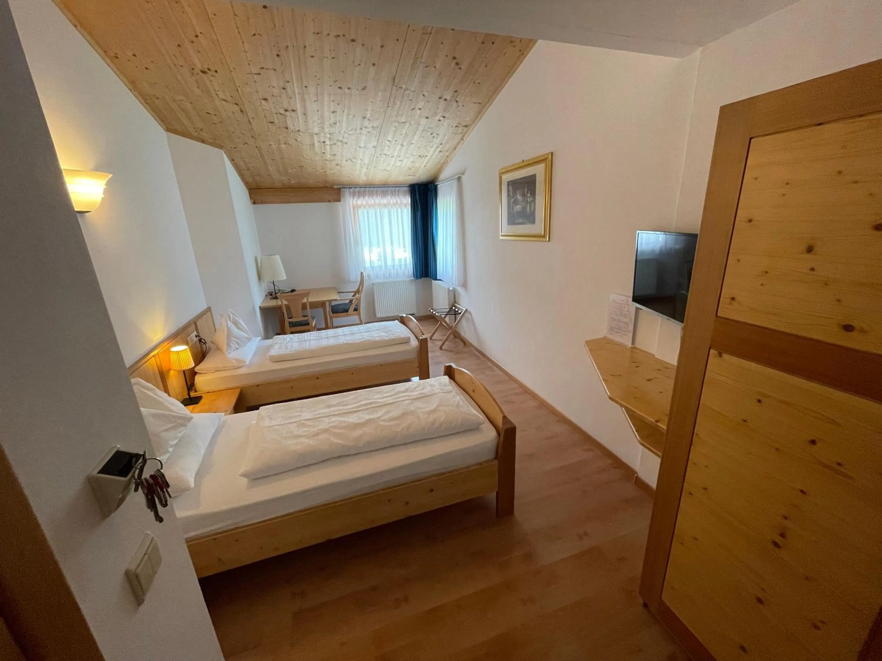 Bed in Hotel Meisules