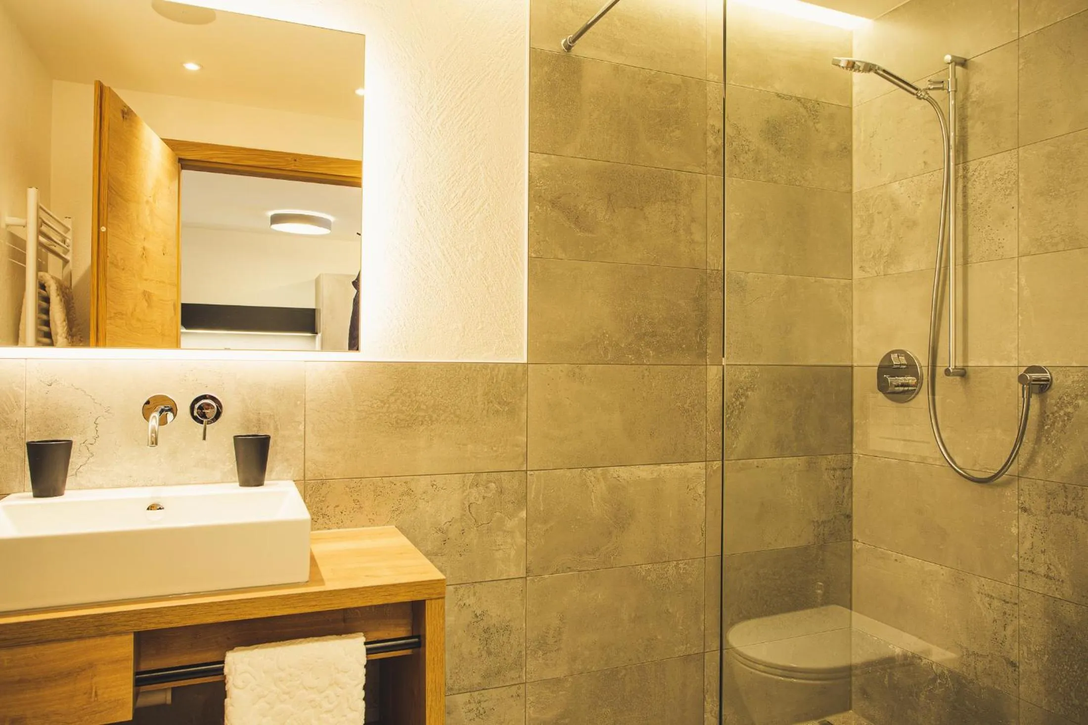 Shower in Austria Aparthotel