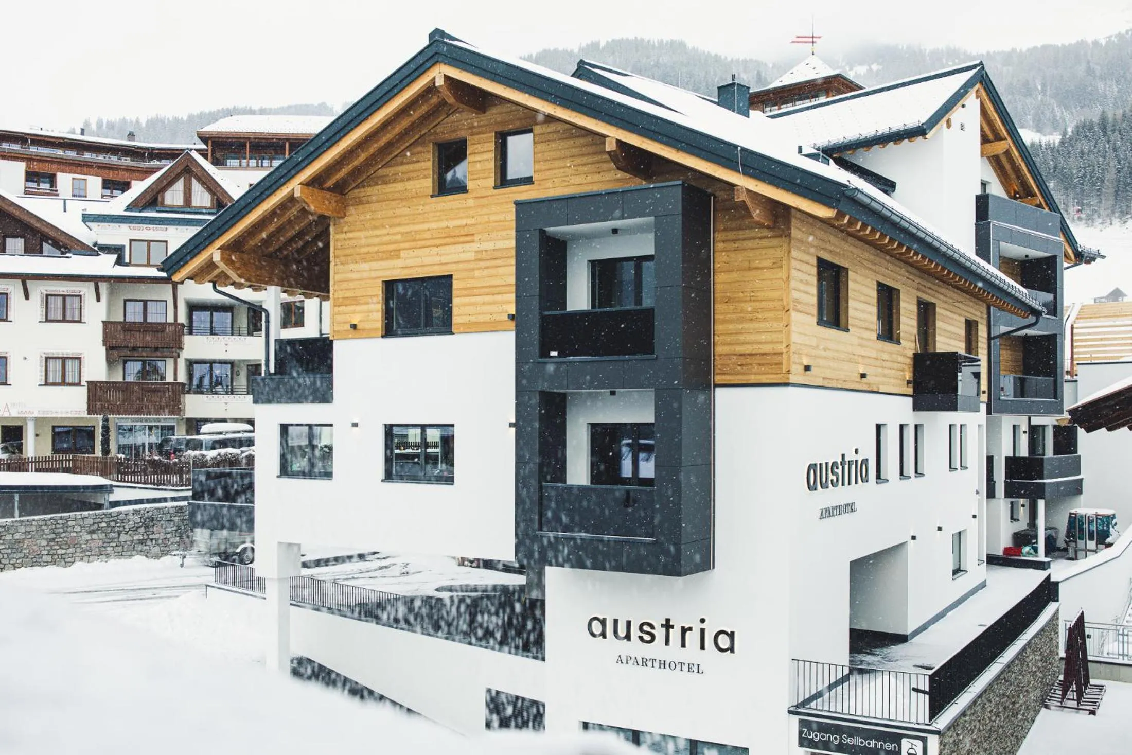 Property building in Austria Aparthotel