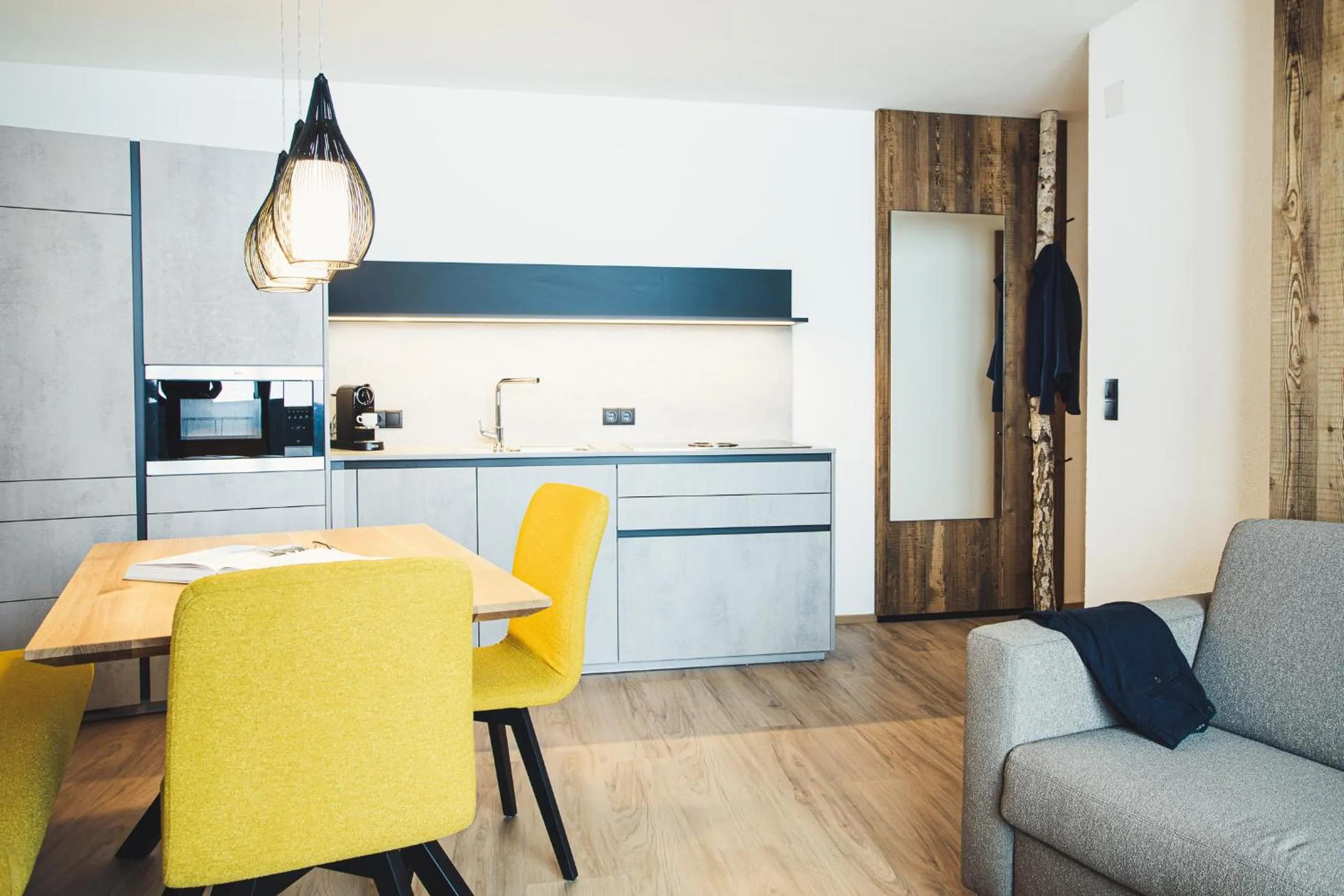 Kitchen or kitchenette in Austria Aparthotel