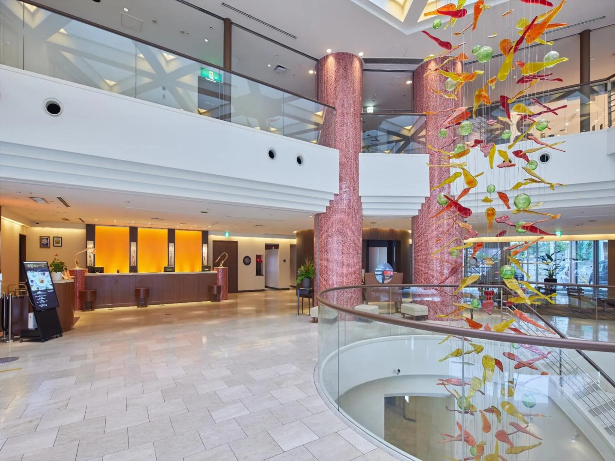 Lobby or reception in Okinawa NaHaNa Hotel & Spa