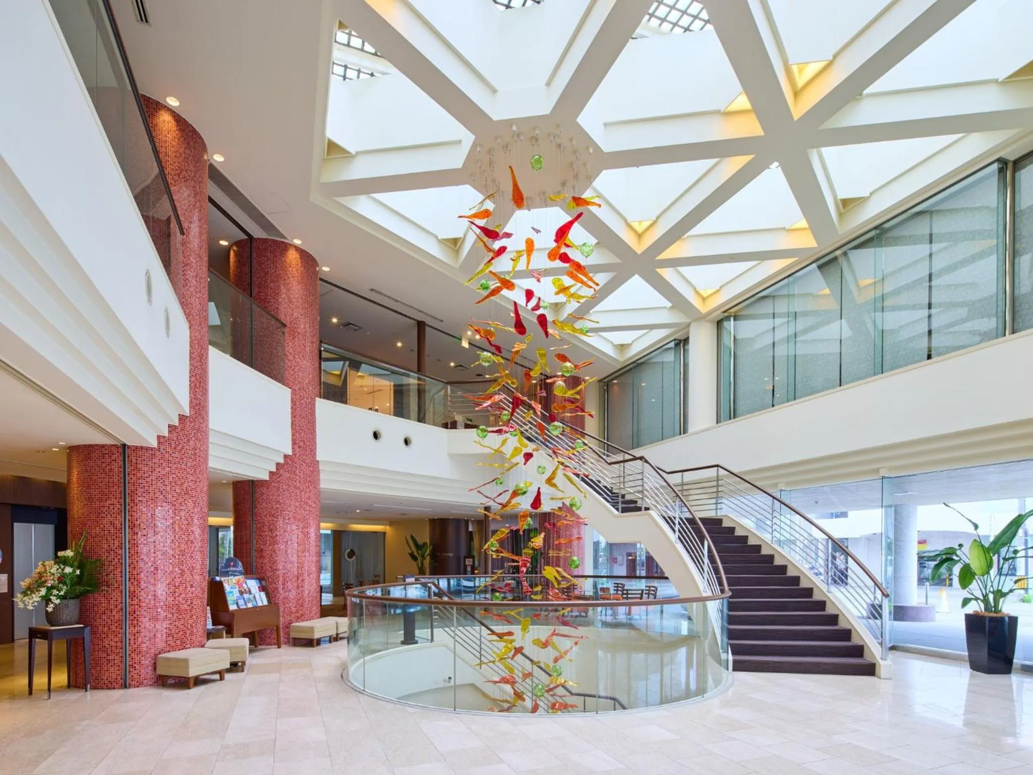 Lobby or reception in Okinawa NaHaNa Hotel & Spa