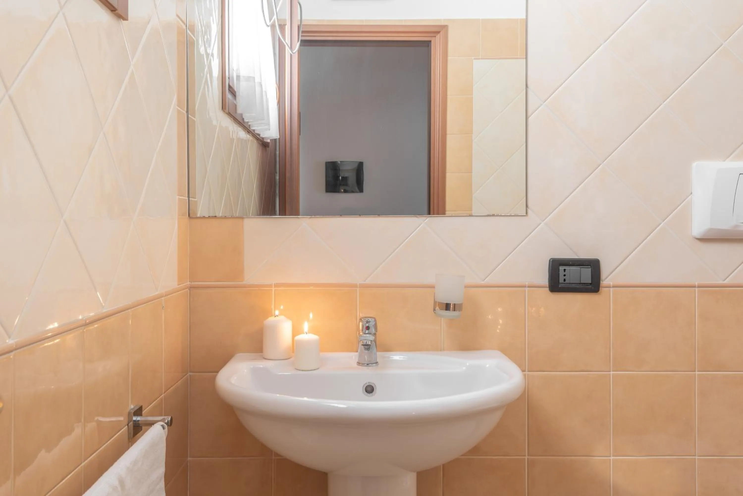 Bathroom in Residence Le Fontane