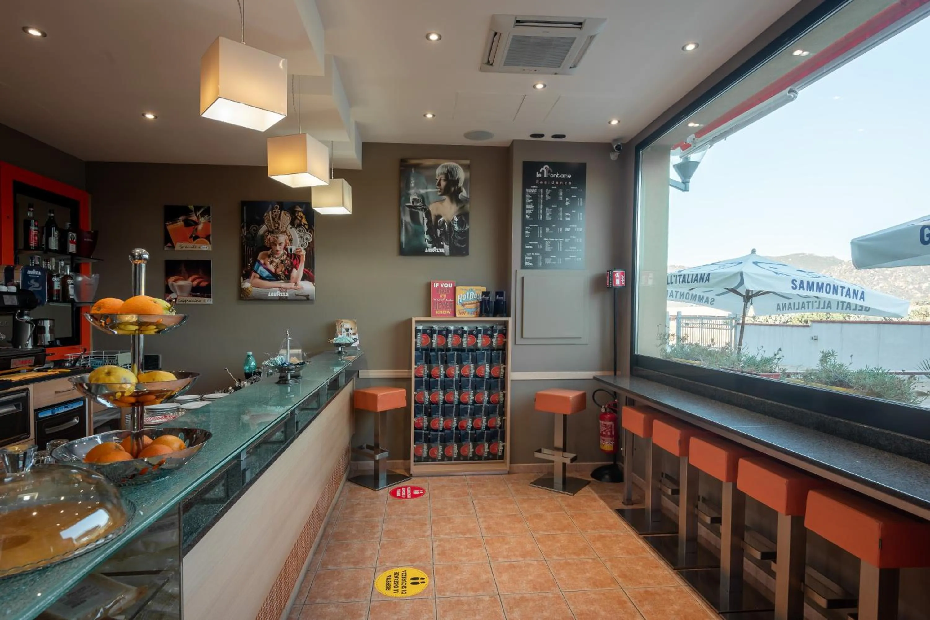 Restaurant/places to eat in Residence Le Fontane