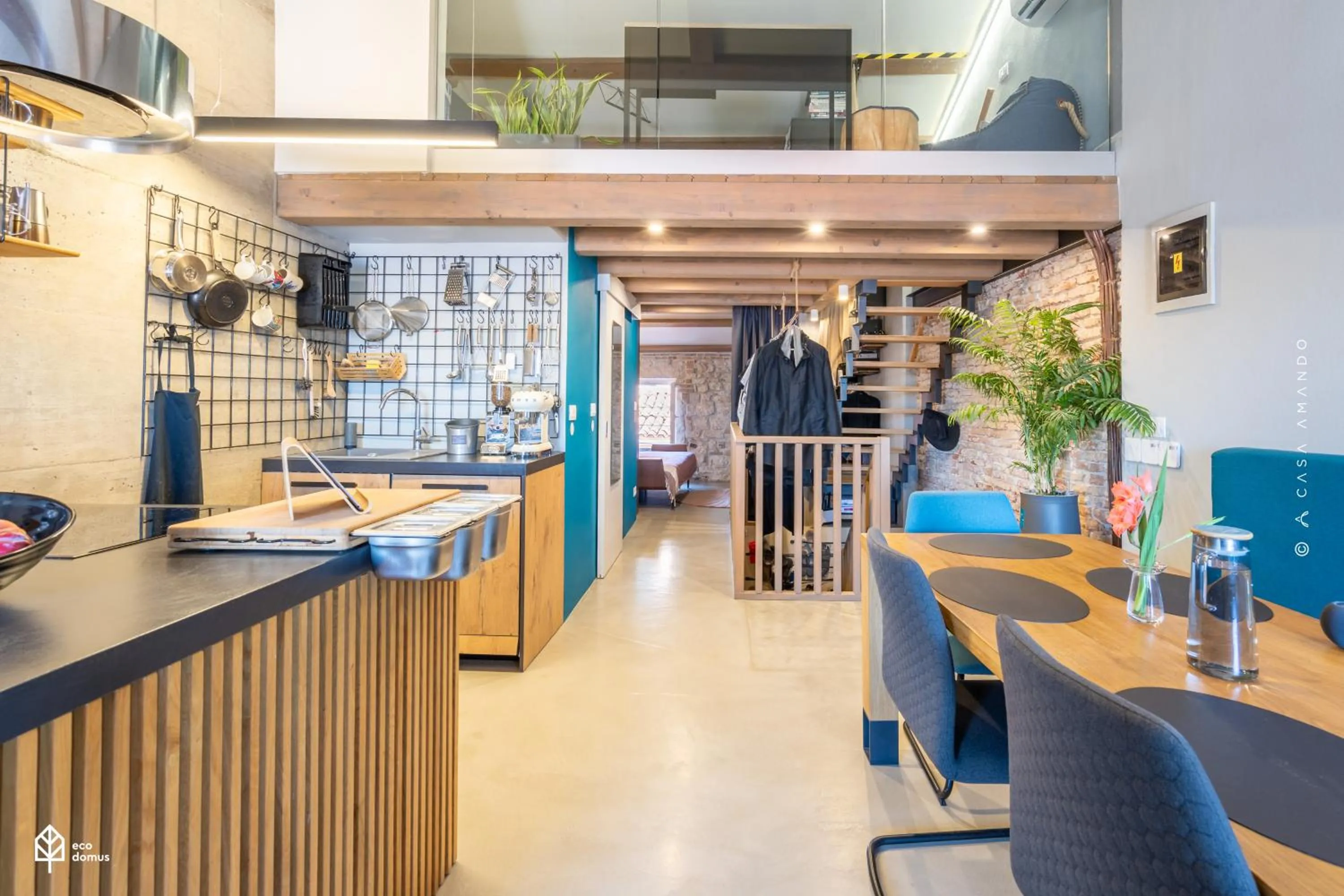 Photo of the whole room in Casa Amando Eco Boutique House