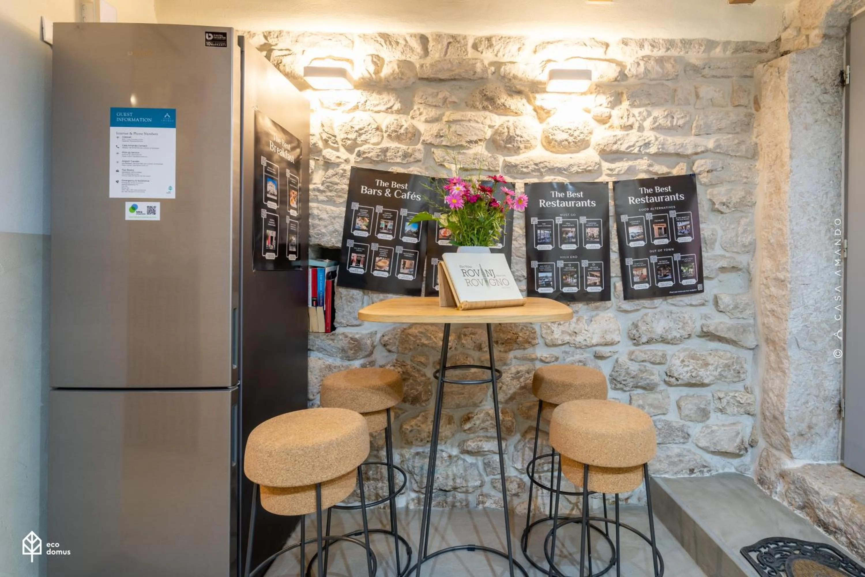 Kitchen or kitchenette in Casa Amando Eco Boutique House