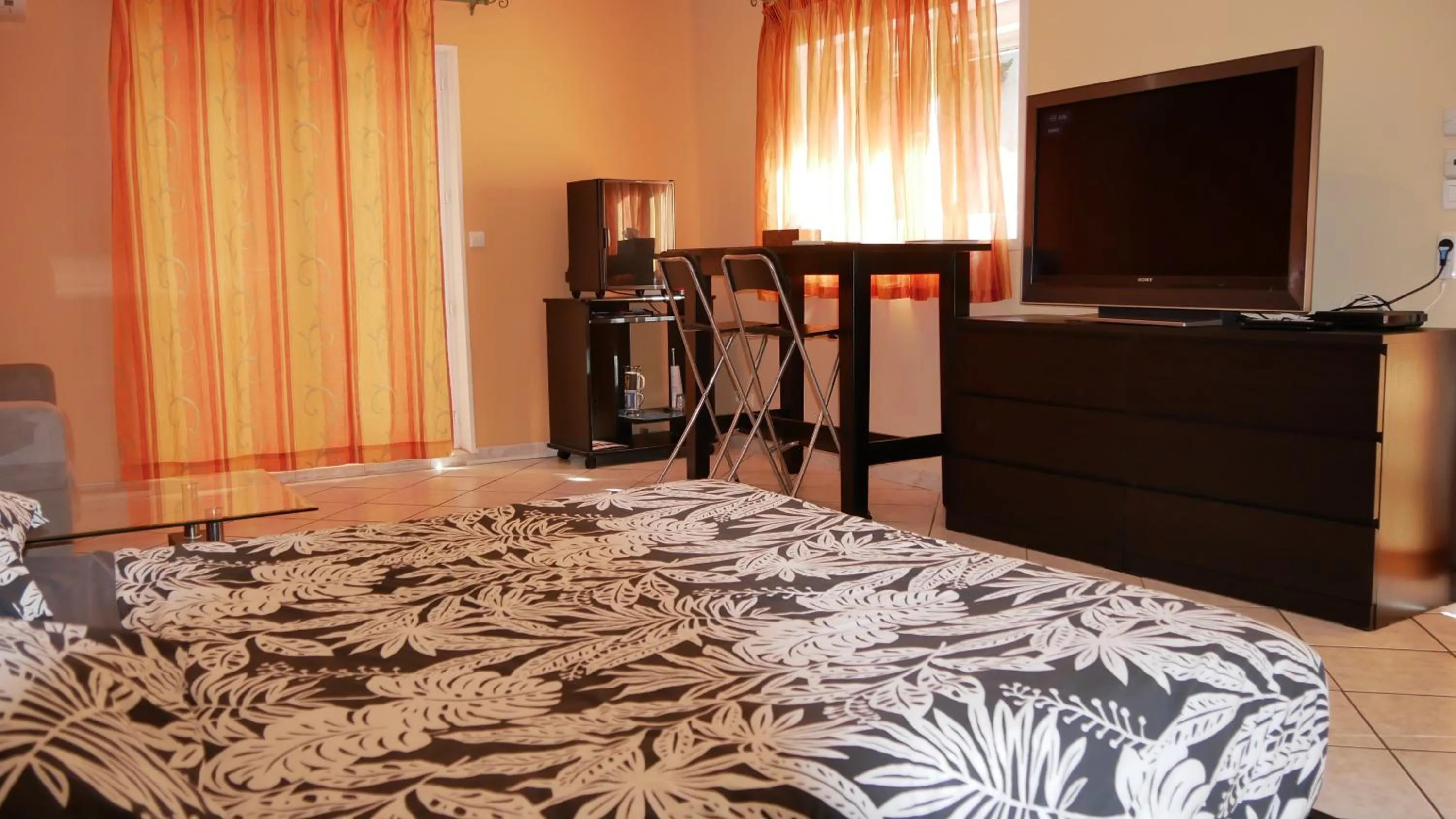 Bed in Villa Seignemartin