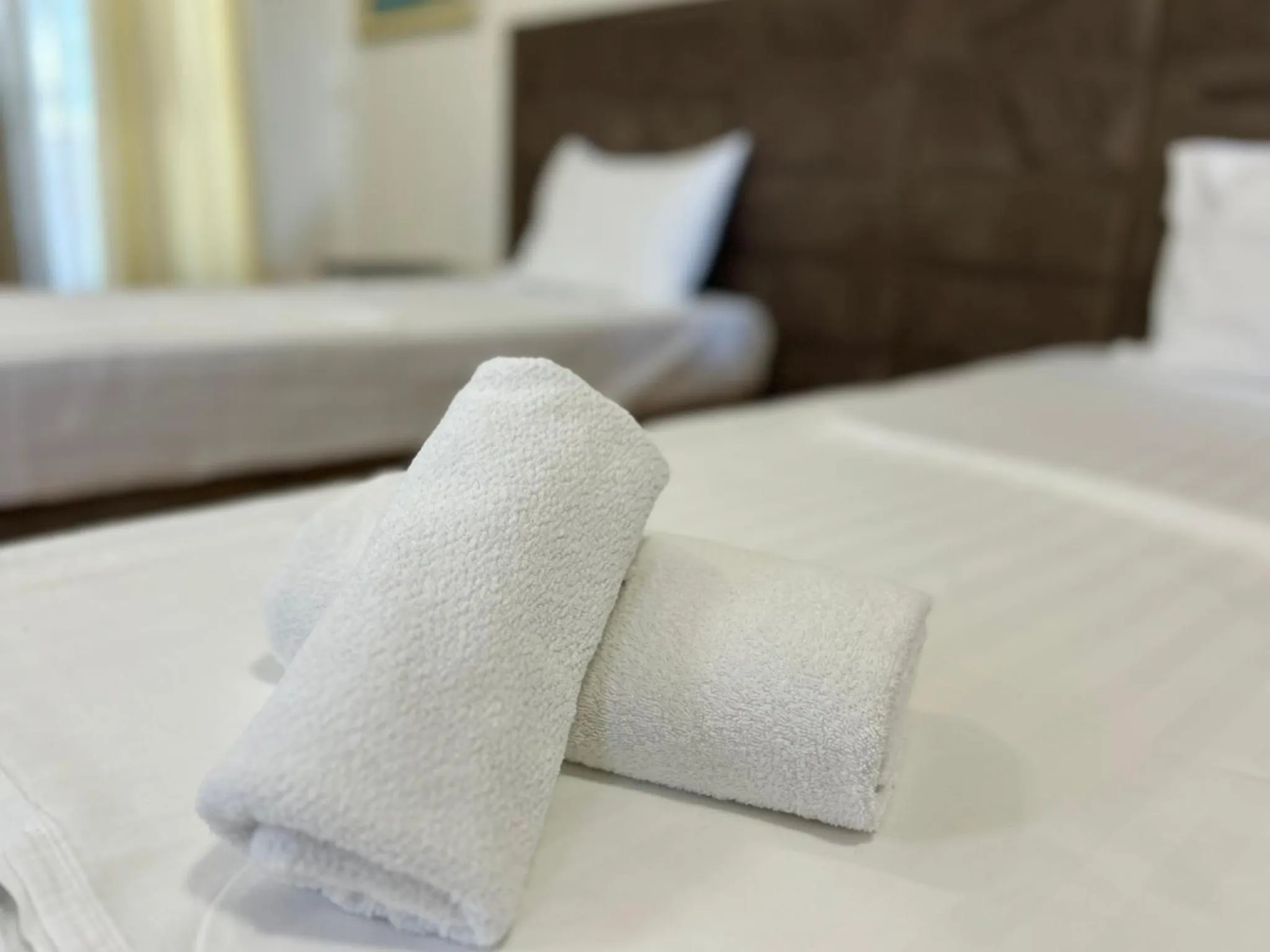 Bedroom, Bed in Hotel Bojatours