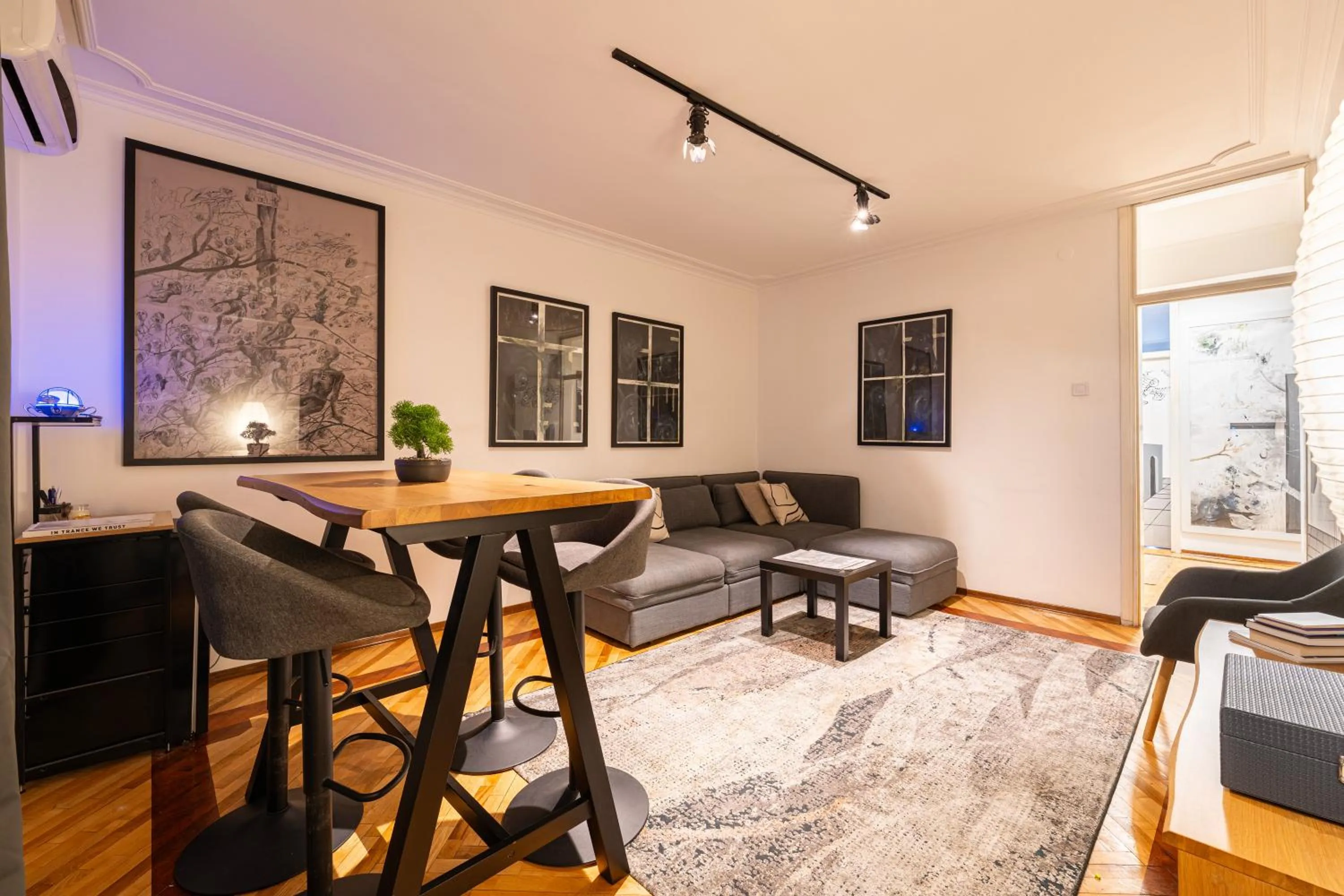 Living room in Hotel Bojatours