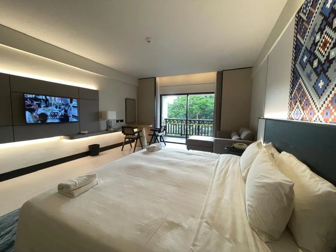 Bed in Nexus Resort & Spa Karambunai