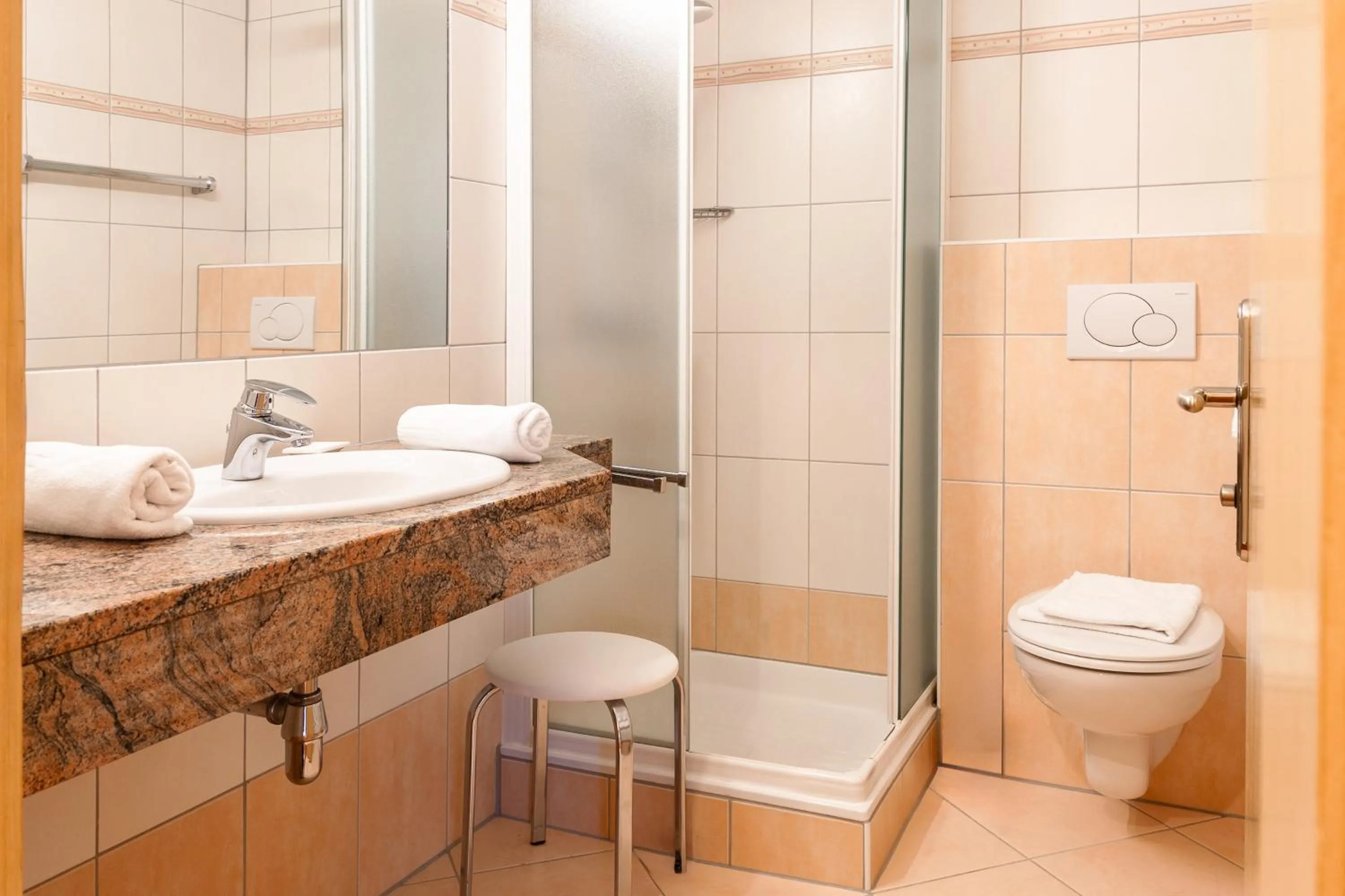 Bathroom in Schlosshotel Seewirt