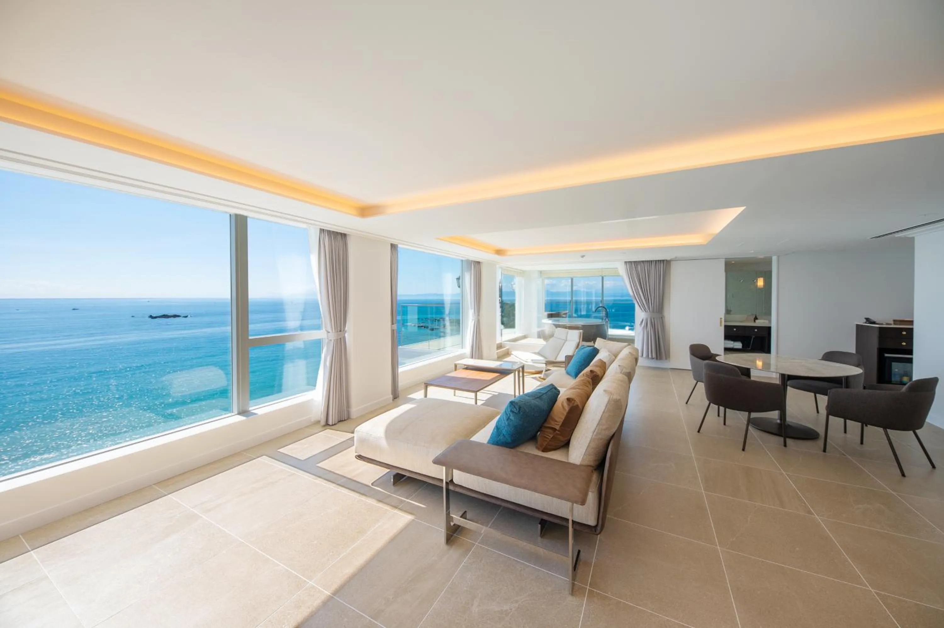 Living room in Hayama Hotel Otowa No Mori