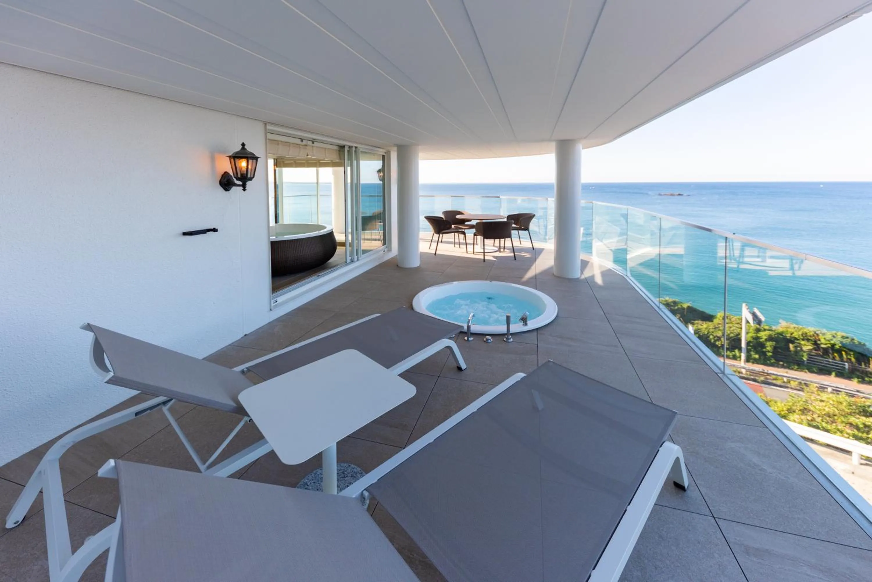 Balcony/Terrace in Hayama Hotel Otowa No Mori