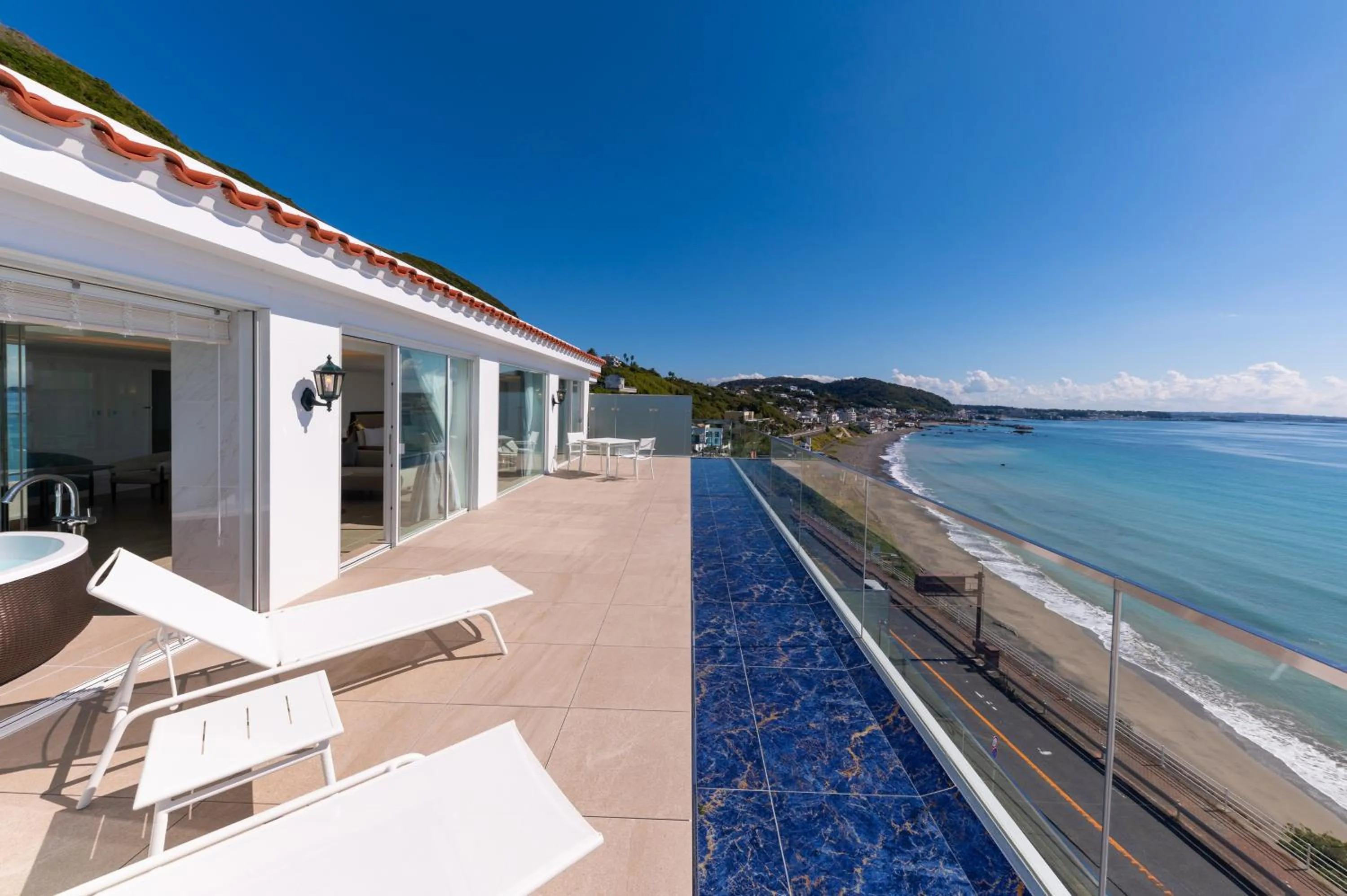 Balcony/Terrace in Hayama Hotel Otowa No Mori