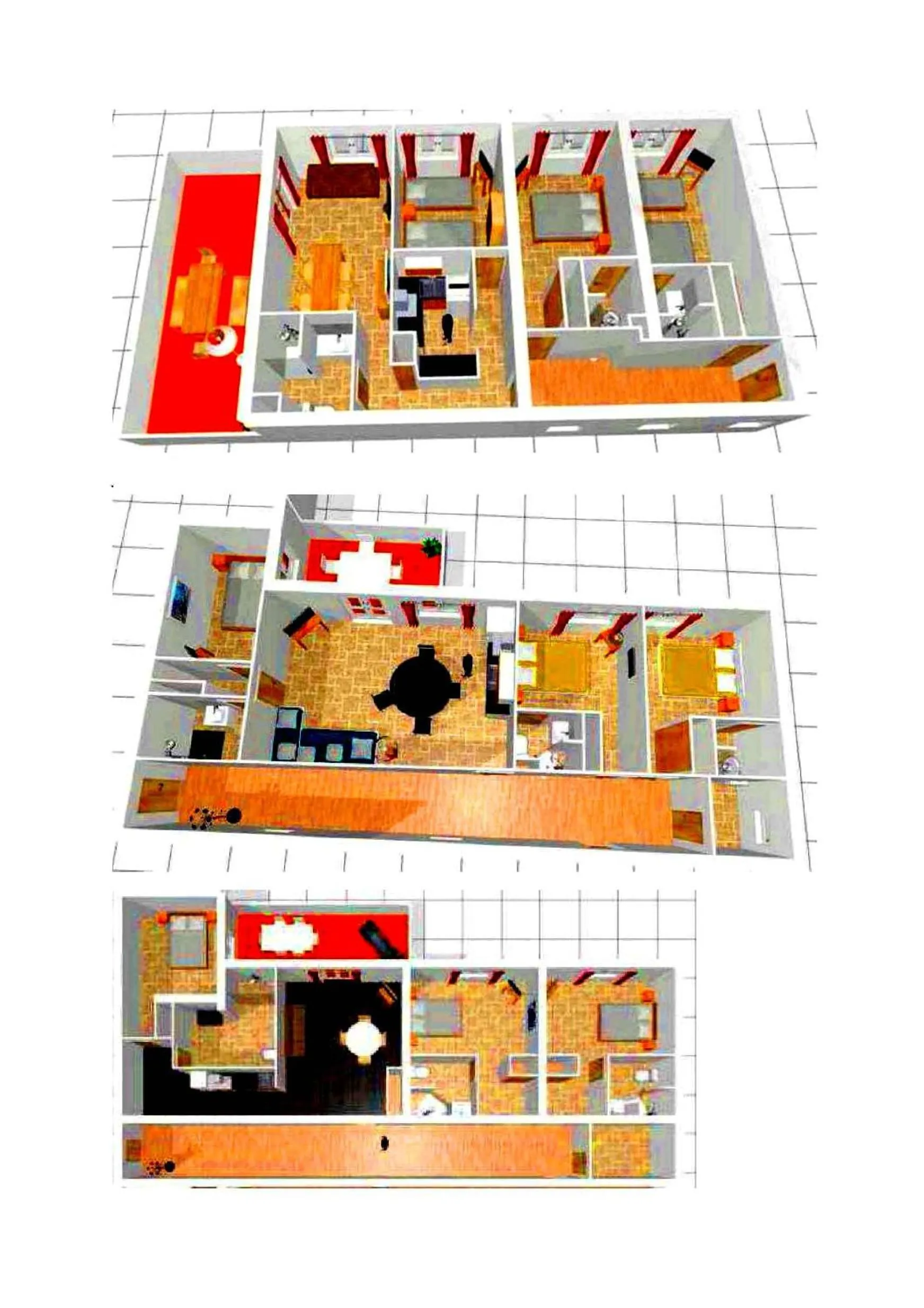 Photo of the whole room in Apart'Hôtel Les 4 Sources