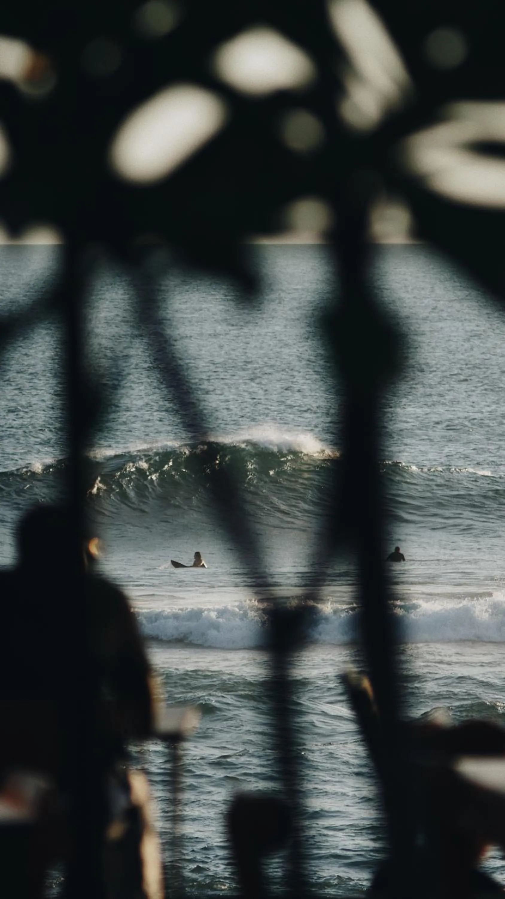 People in Surf Motel