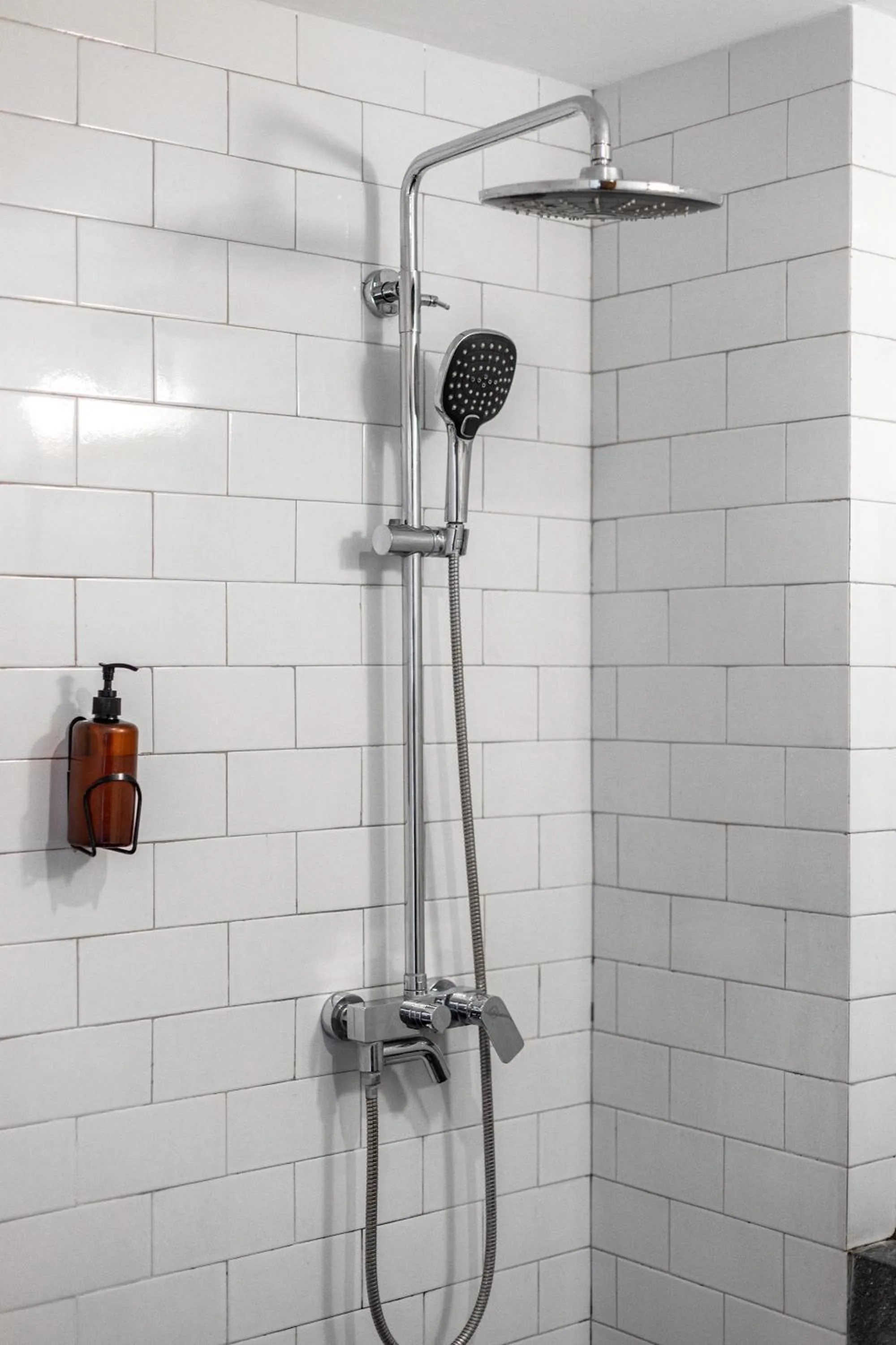 Shower in Surf Motel