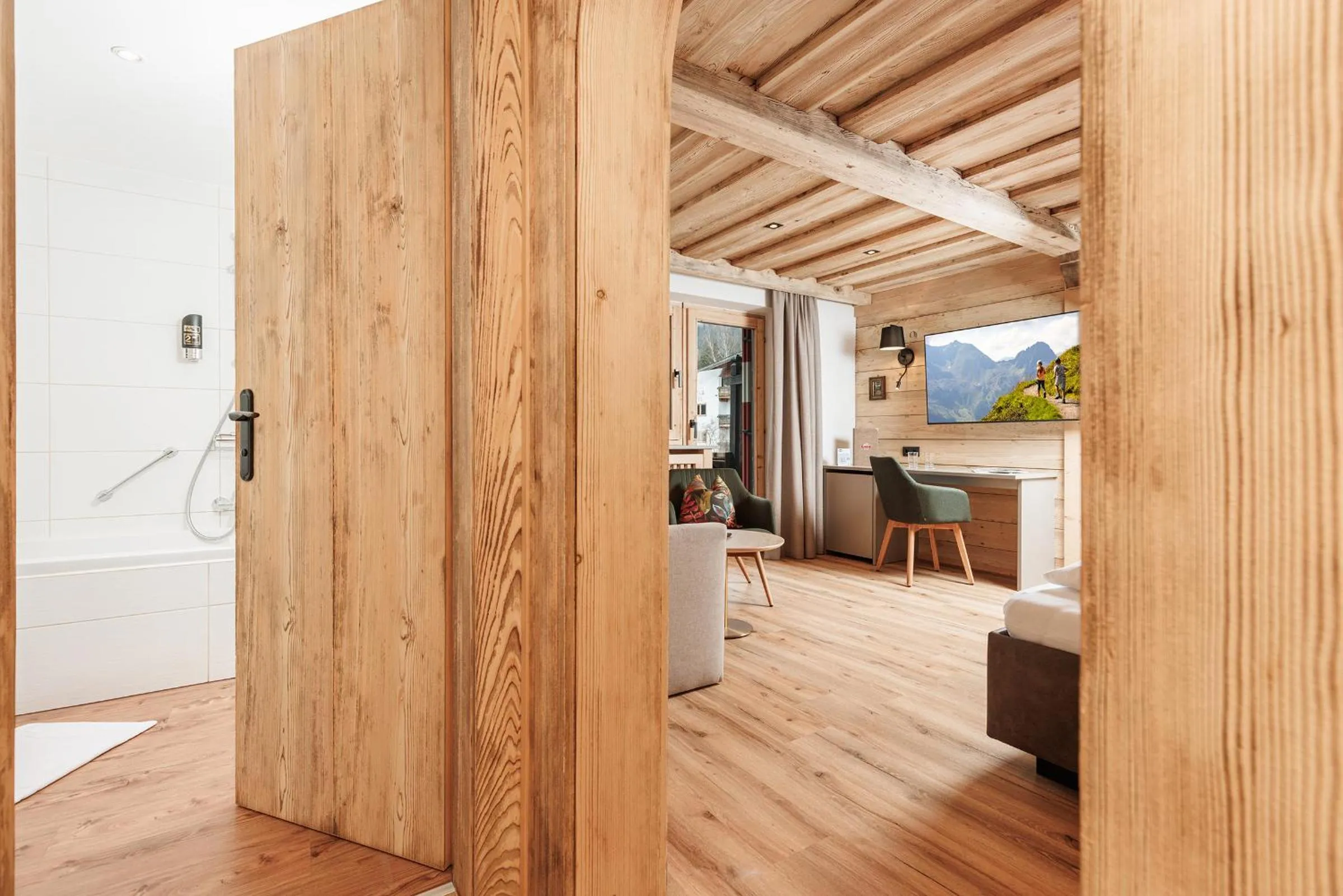 Seating area in Hotel Landgasthof Gappen