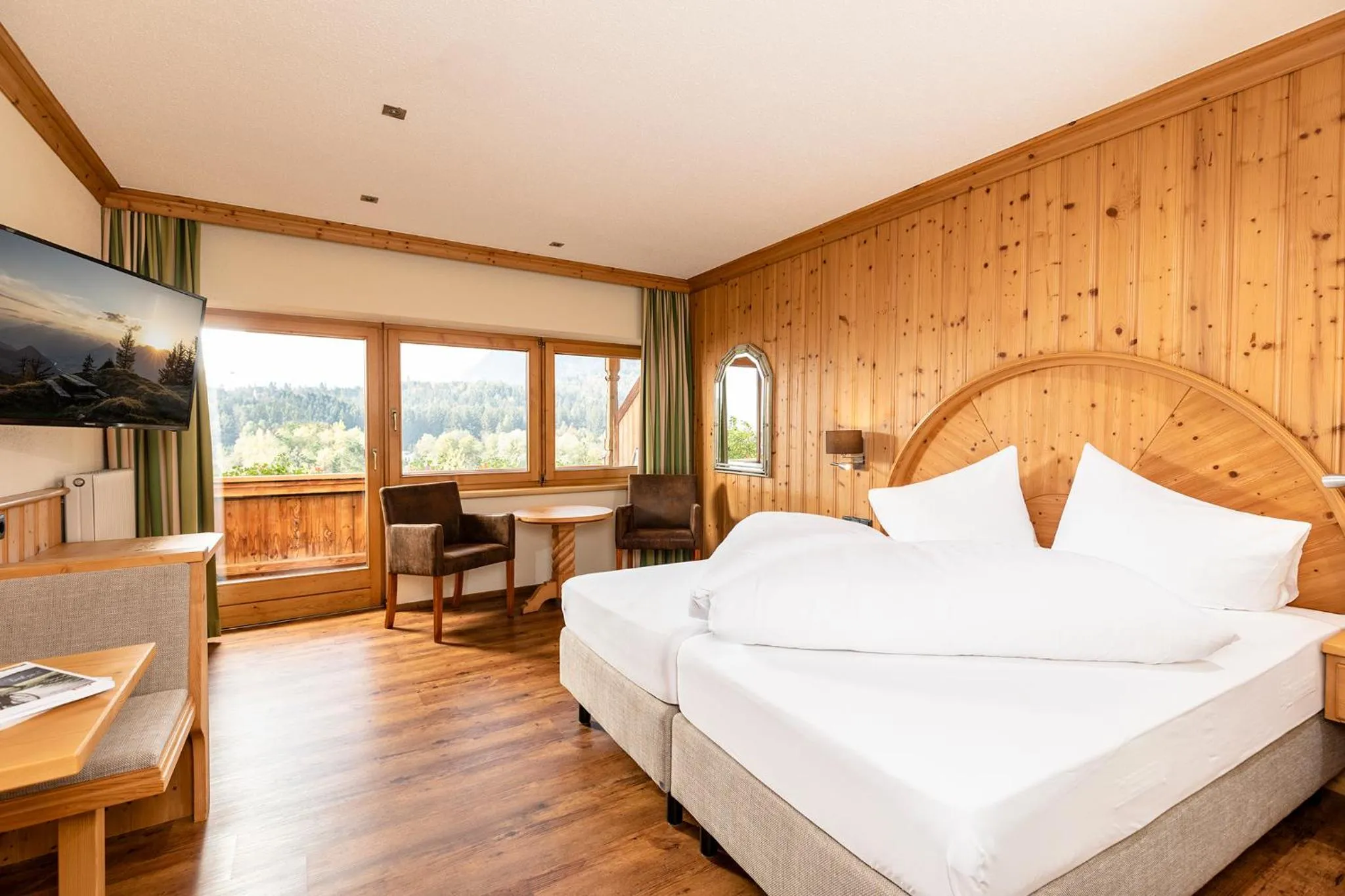 Photo of the whole room, Bed in Hotel Landgasthof Gappen