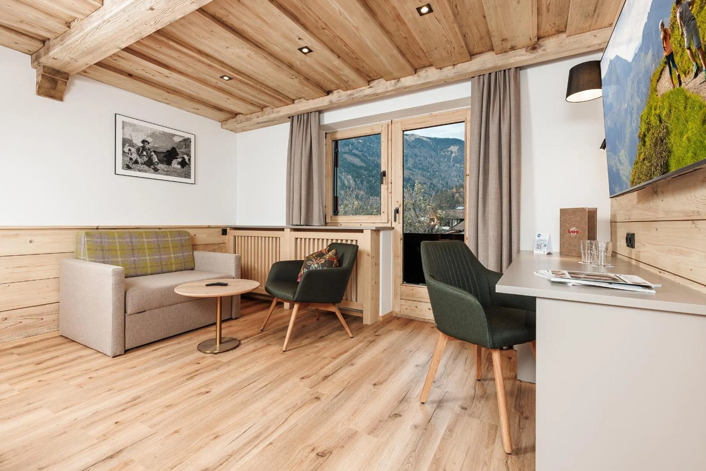 Seating area in Hotel Landgasthof Gappen