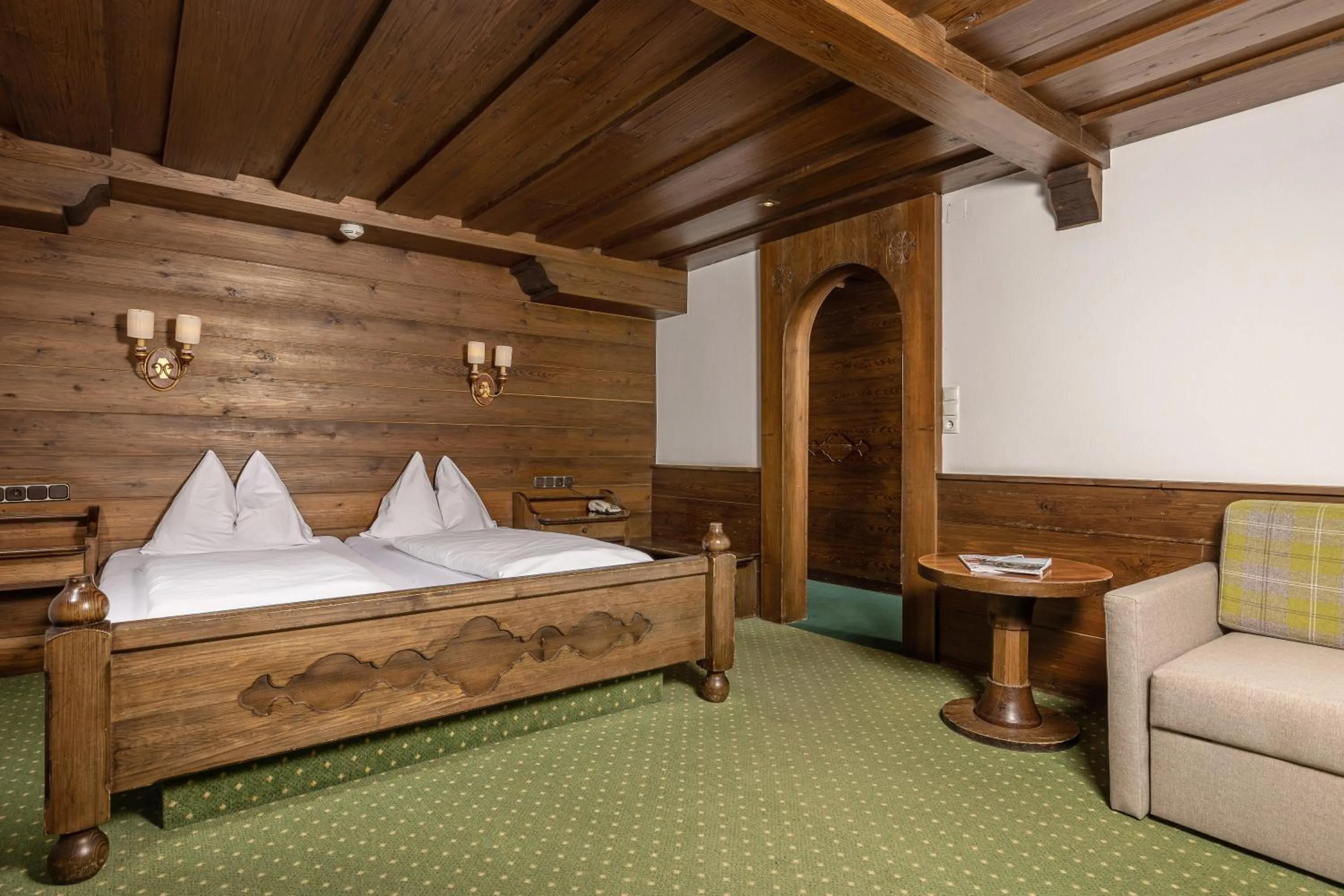 Bed in Hotel Landgasthof Gappen