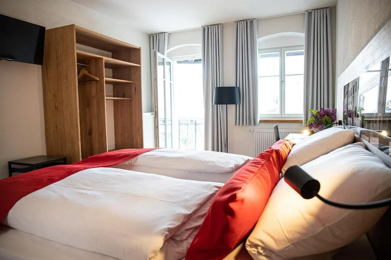 Bed in Altstadthotel Brauereigasthof Winkler