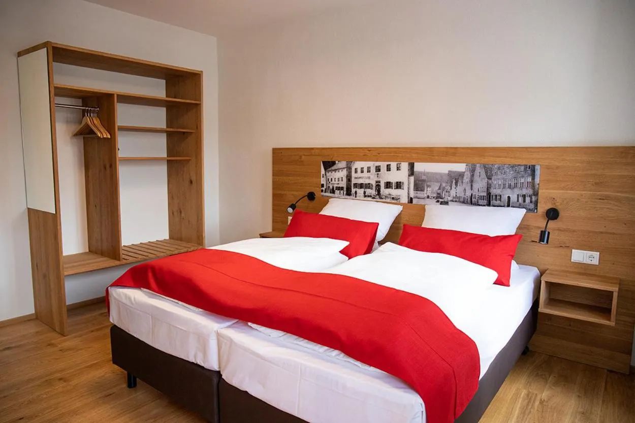 Bed in Altstadthotel Brauereigasthof Winkler