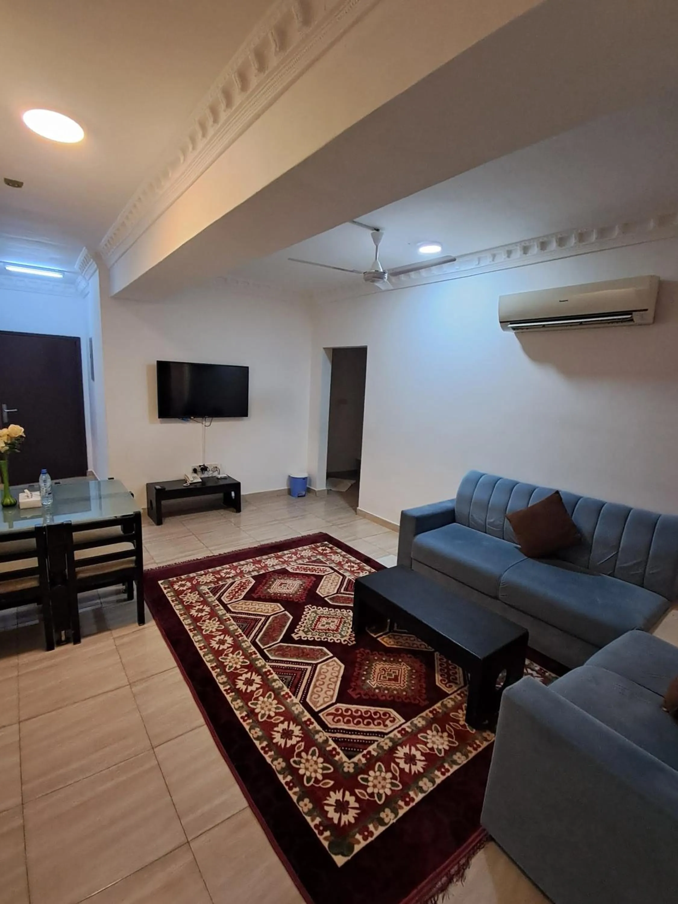 Living room in Gateway Salalah hotel apartments
