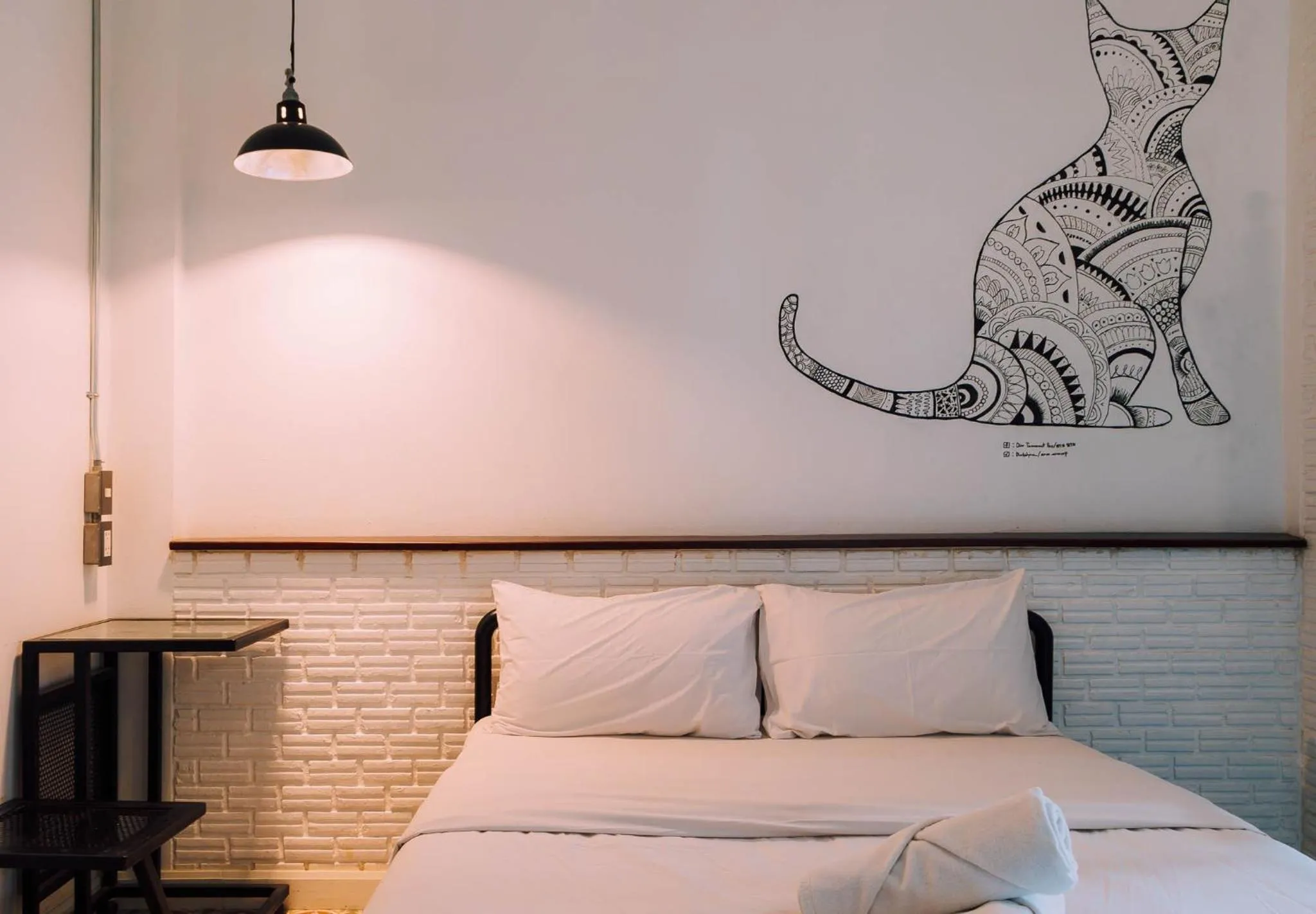 Bed in V1 Room Hotel