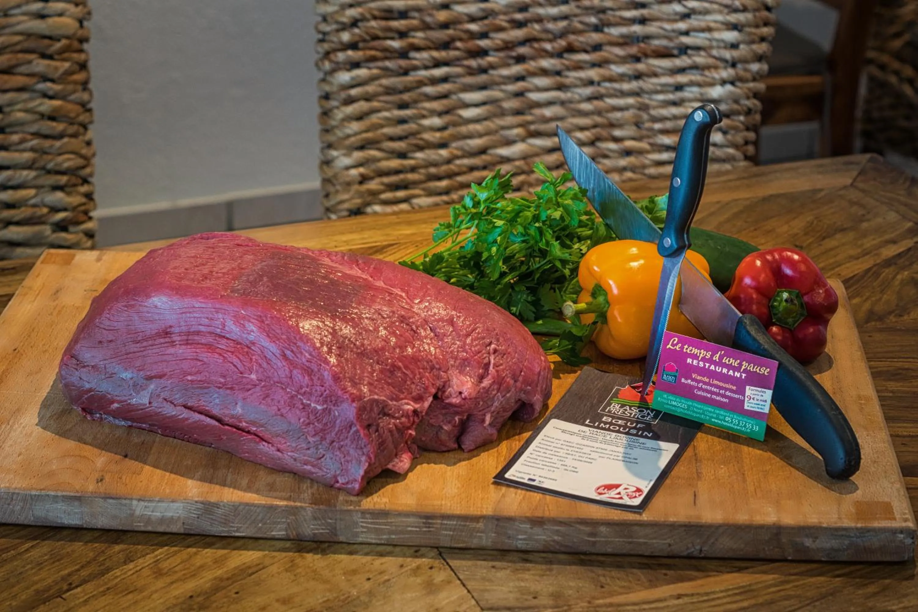 Food close-up in Hôtel du Parc Limoges & Restaurant "Le temps d'une pause"