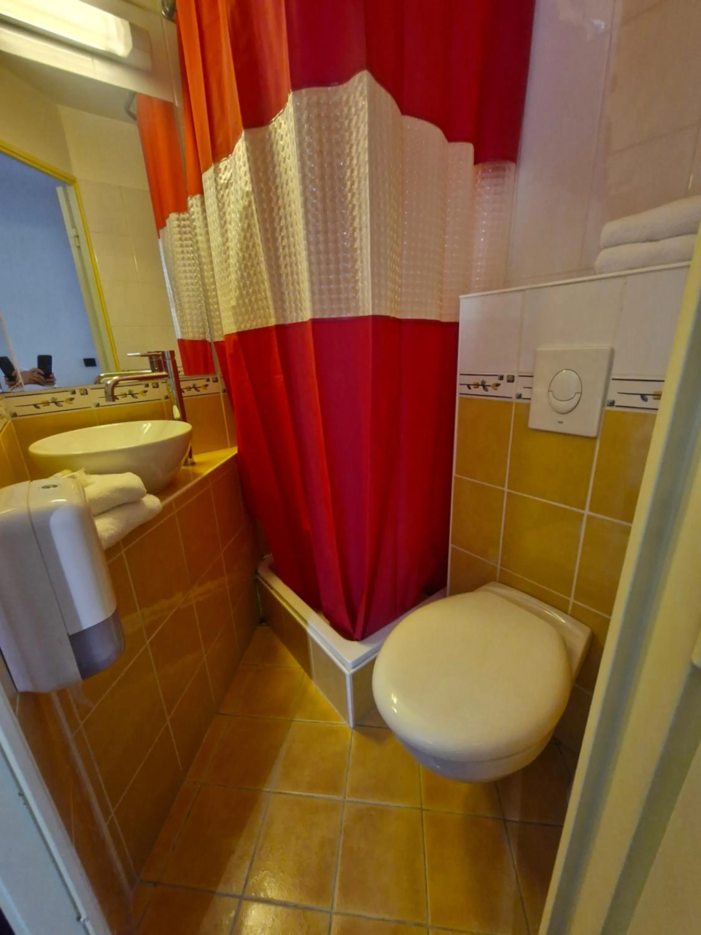 Shower in Hôtel du Parc Limoges & Restaurant "Le temps d'une pause"