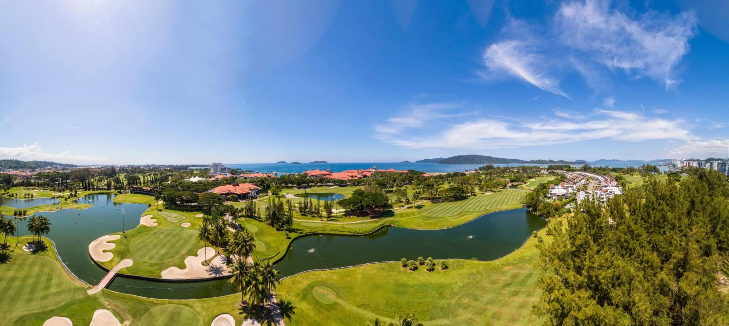 Golfcourse in The Magellan Sutera Resort