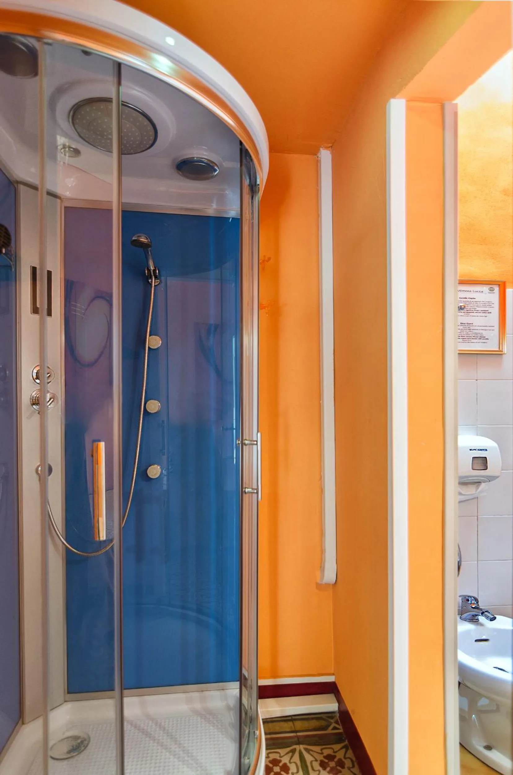 Shower in B&B La Mimosa