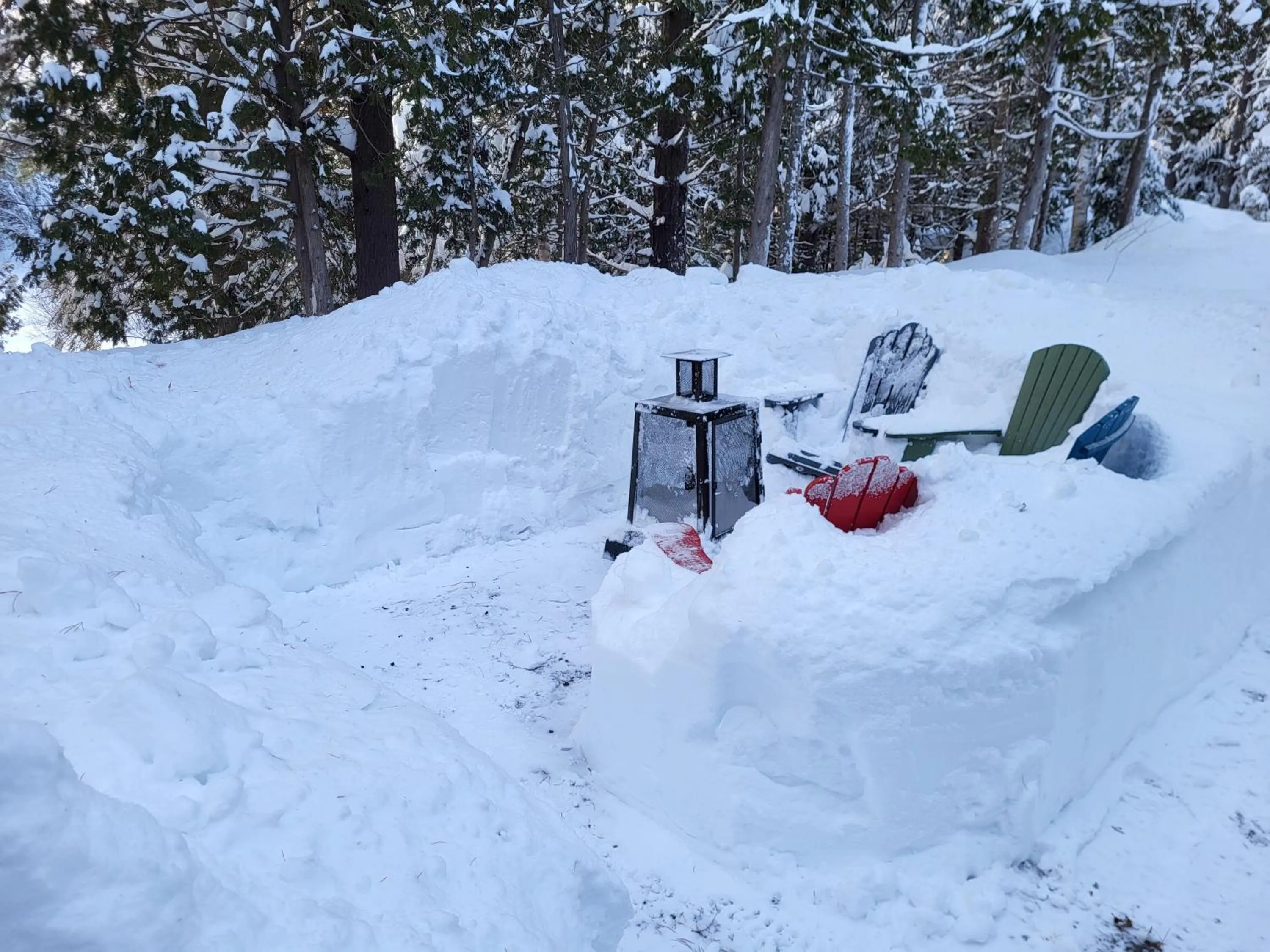 Winter in Chalet Versailles