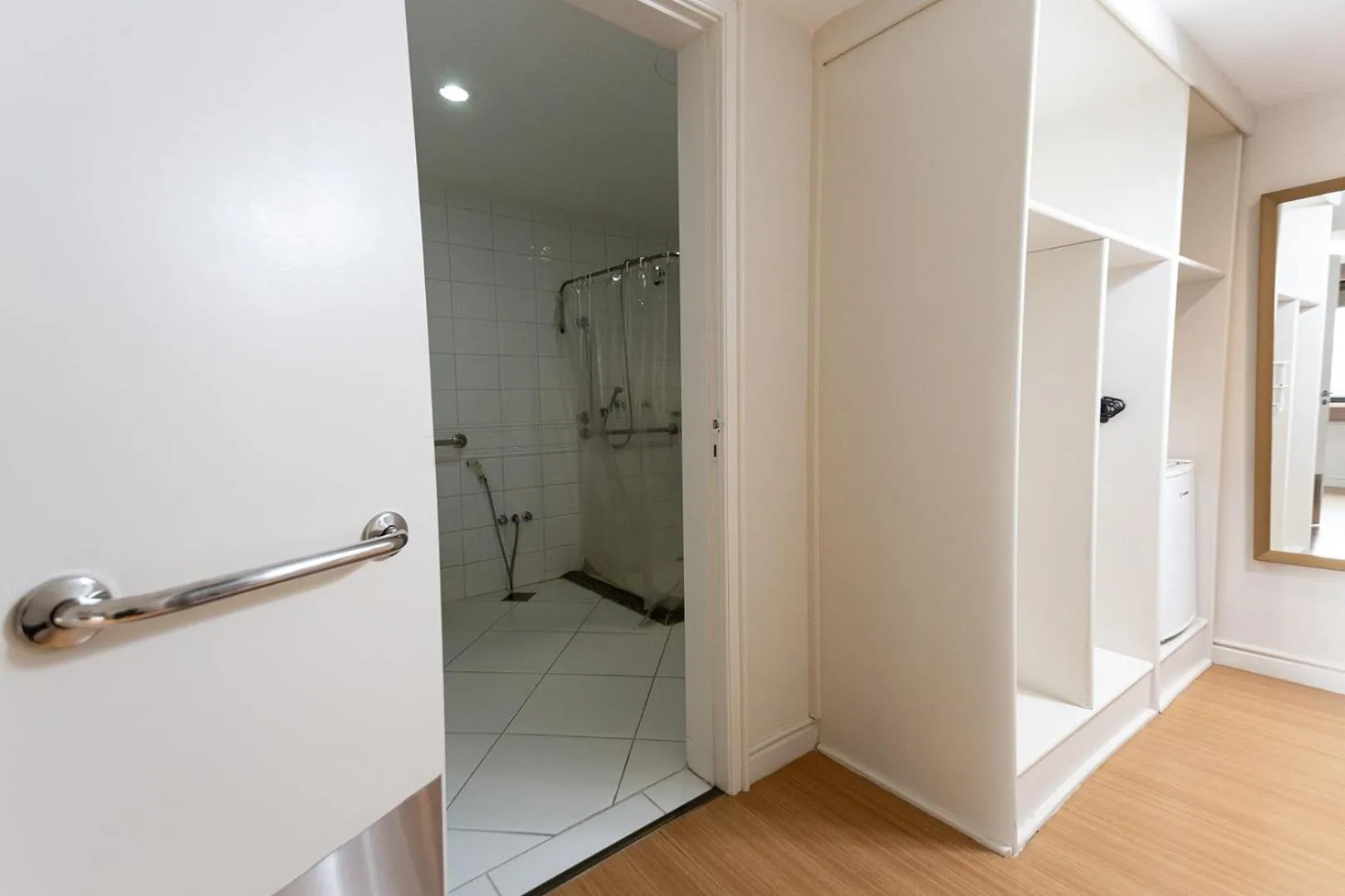 Bathroom in Master Porto Alegre Hotel - Av Carlos Gomes, Próximo ao Consulado Americano