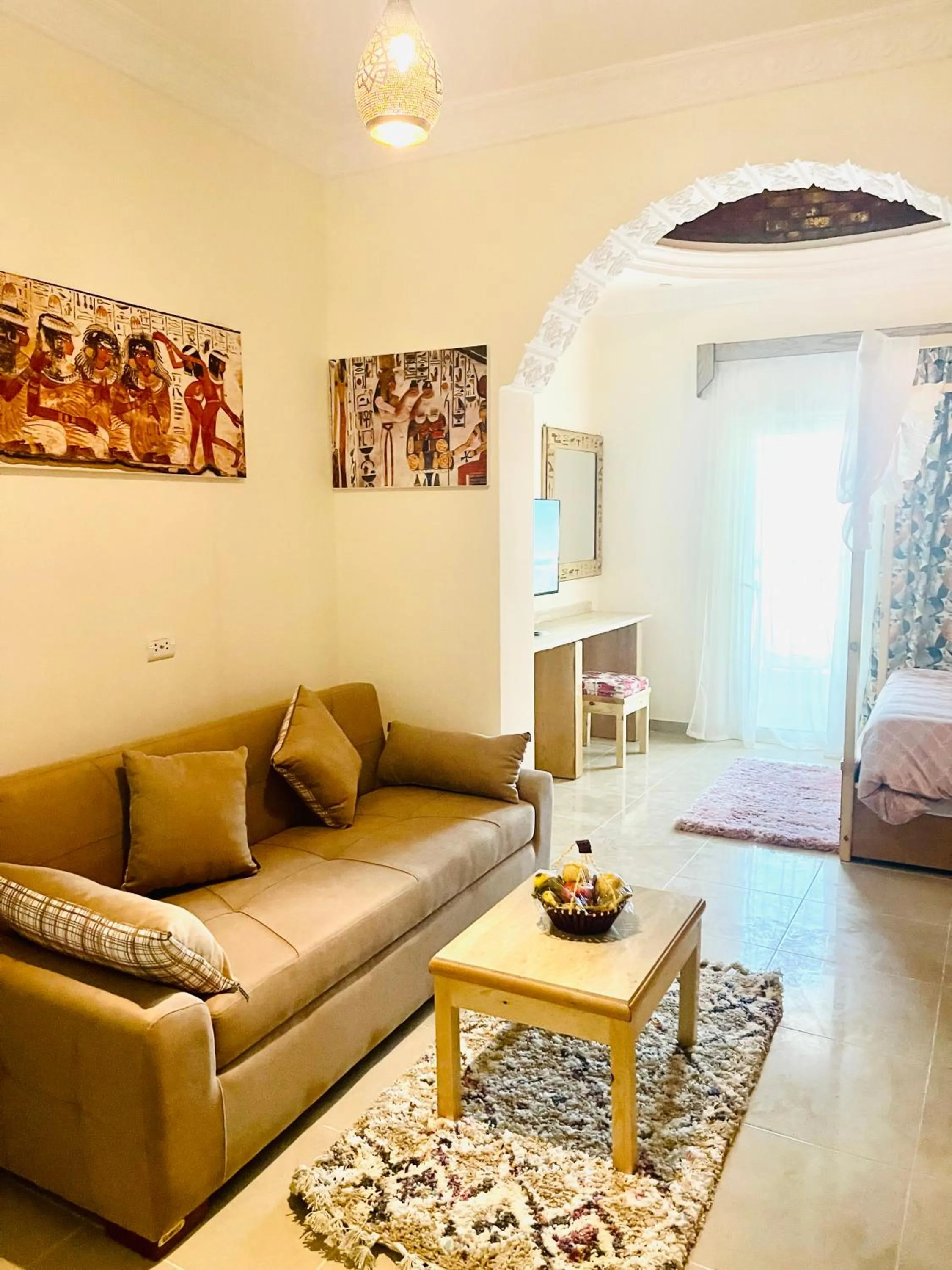 Living room in Jewel Howard Carter Hotel