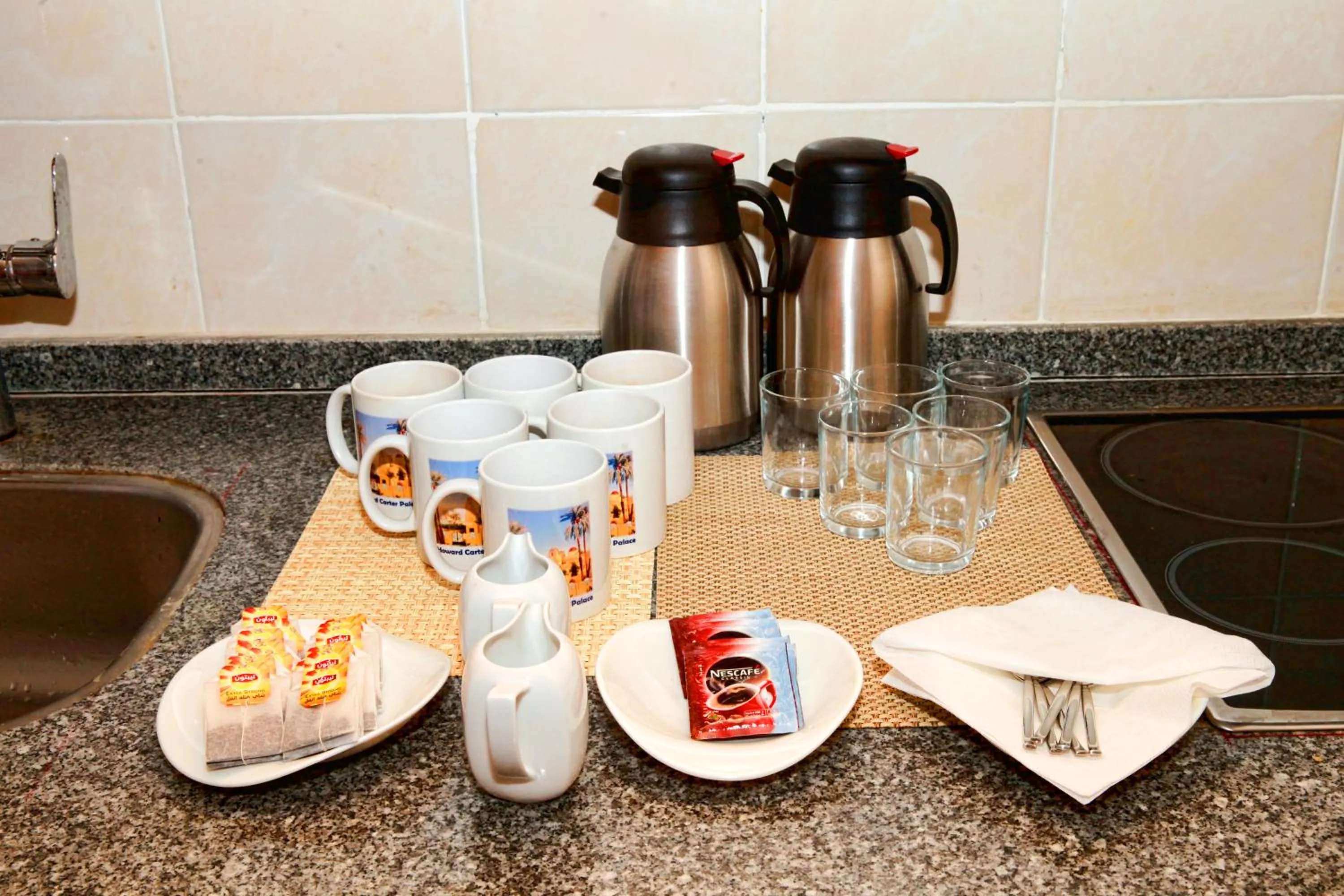 Breakfast in Jewel Howard Carter Hotel