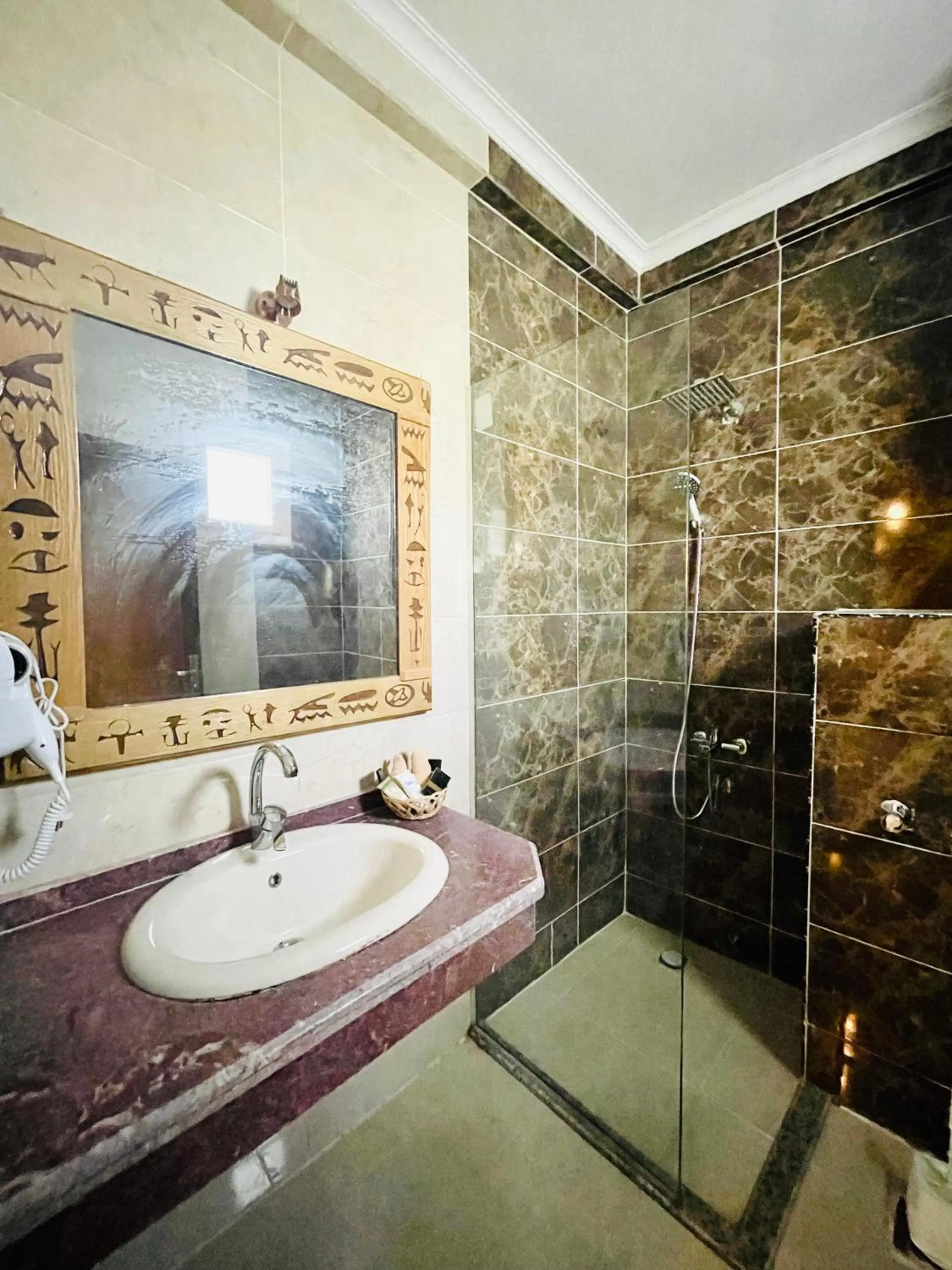 Shower in Jewel Howard Carter Hotel